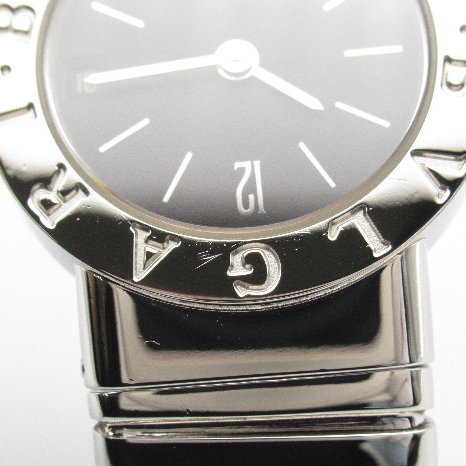 Bvlgari Bvlgari Tubogas Women Watch Quartz Stainless Steel Black Size ONE SIZE - 13 Thumbnail