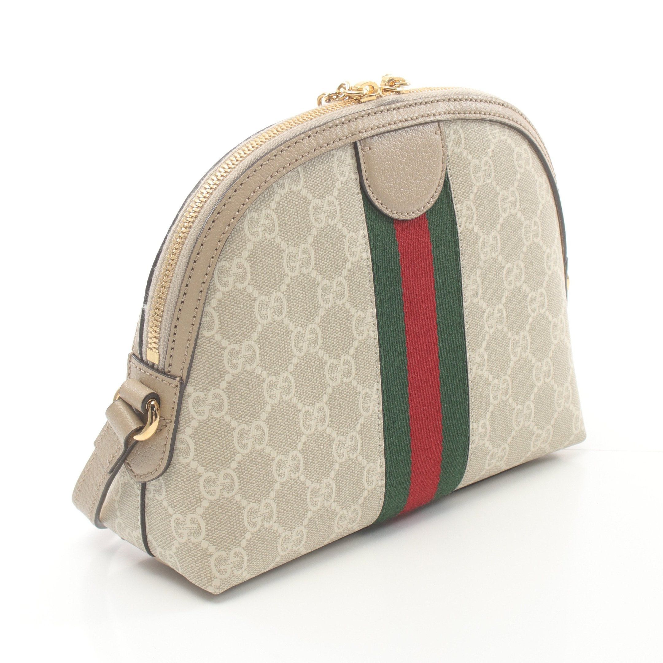 Gucci Gucci Ophidia Gg Supreme Shoulder Bag Leather Beige Multicolor Size ONE SIZE - 2 Thumbnail