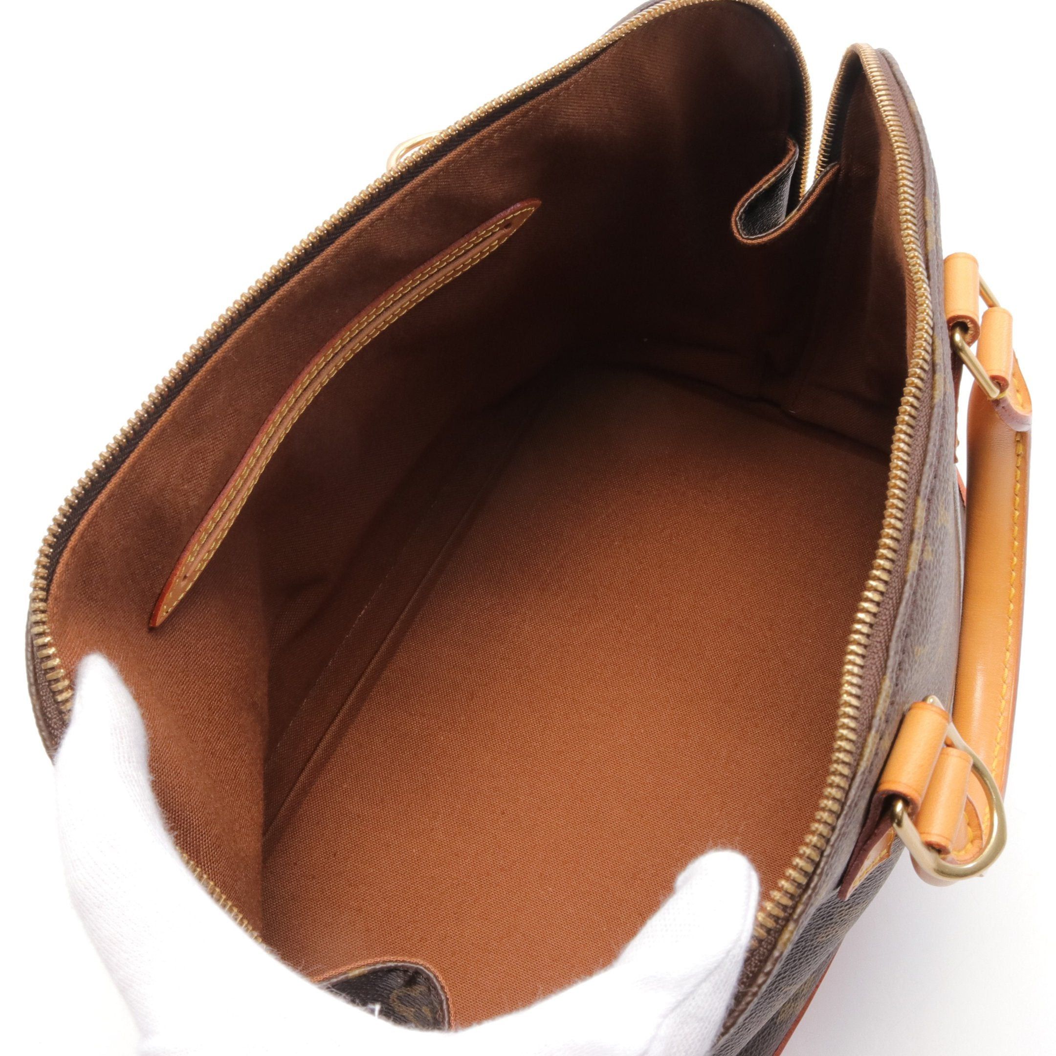 Louis Vuitton Louis Vuitton Alma Pm Monogram Handbag Leather Brown Size ONE SIZE - 3 Thumbnail