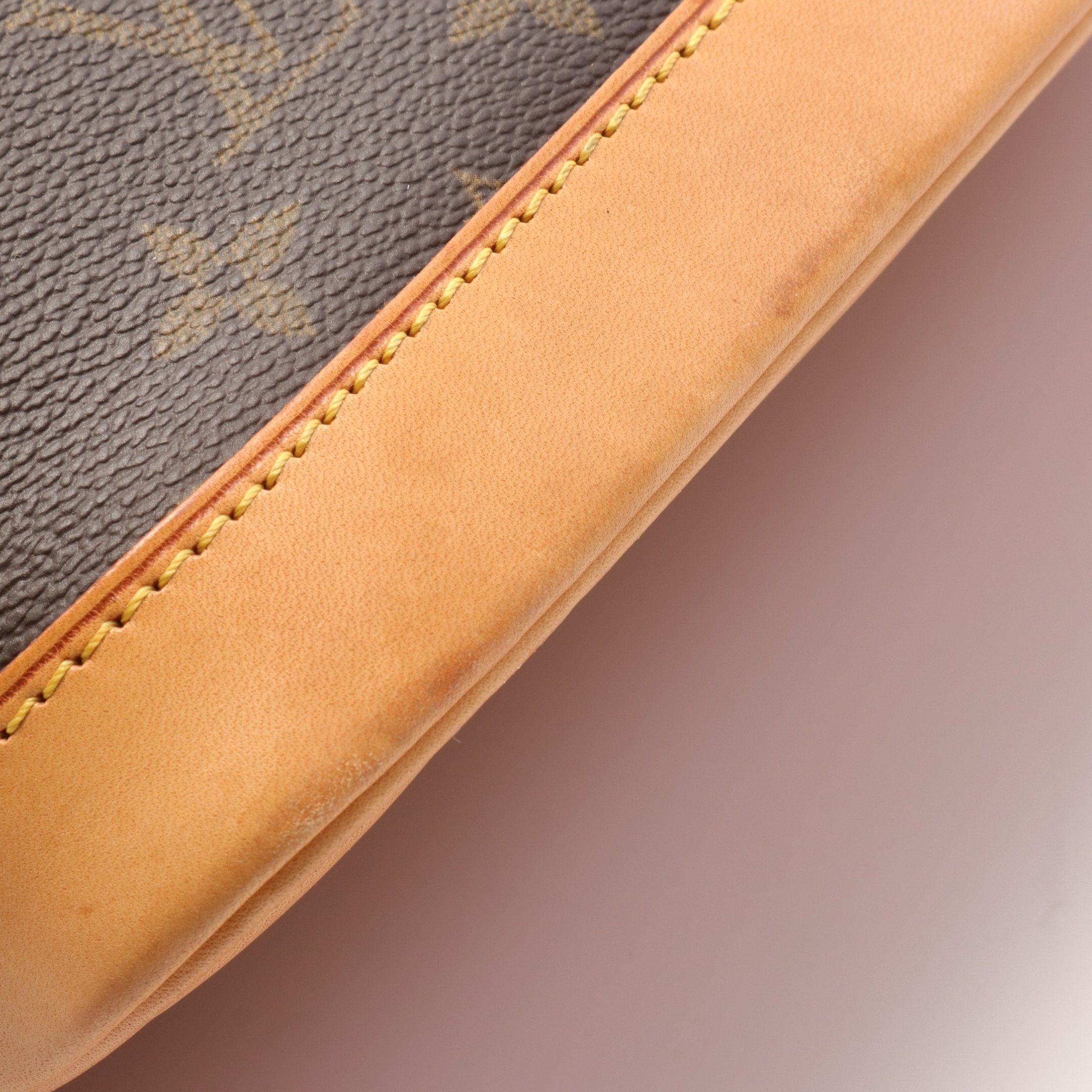 Louis Vuitton Louis Vuitton Alma Pm Monogram Handbag Leather Brown Size ONE SIZE - 7 Thumbnail