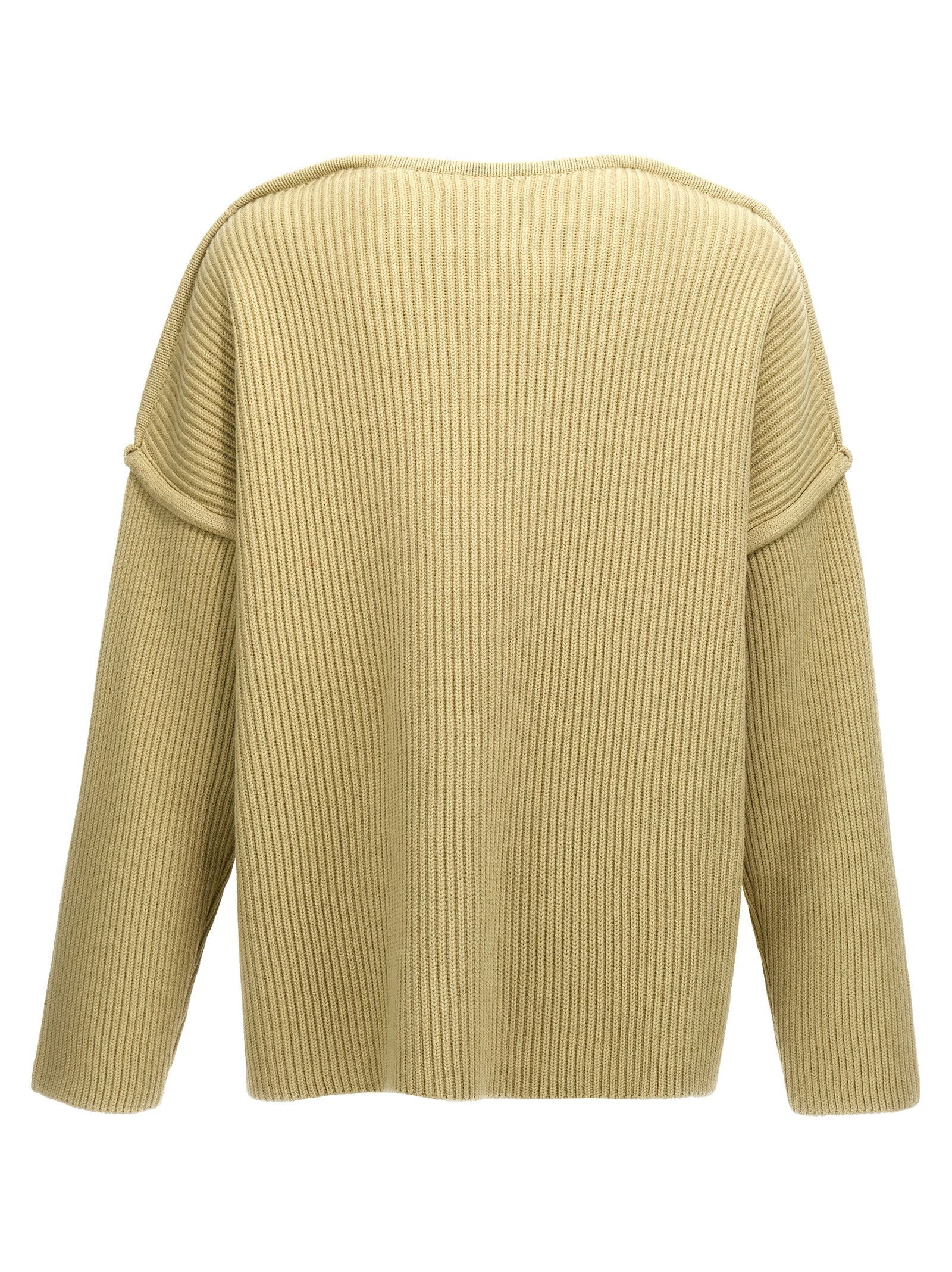 Jil Sander Geometric Neckline Sweater Size US S / EU 44-46 / 1 - 2 Thumbnail
