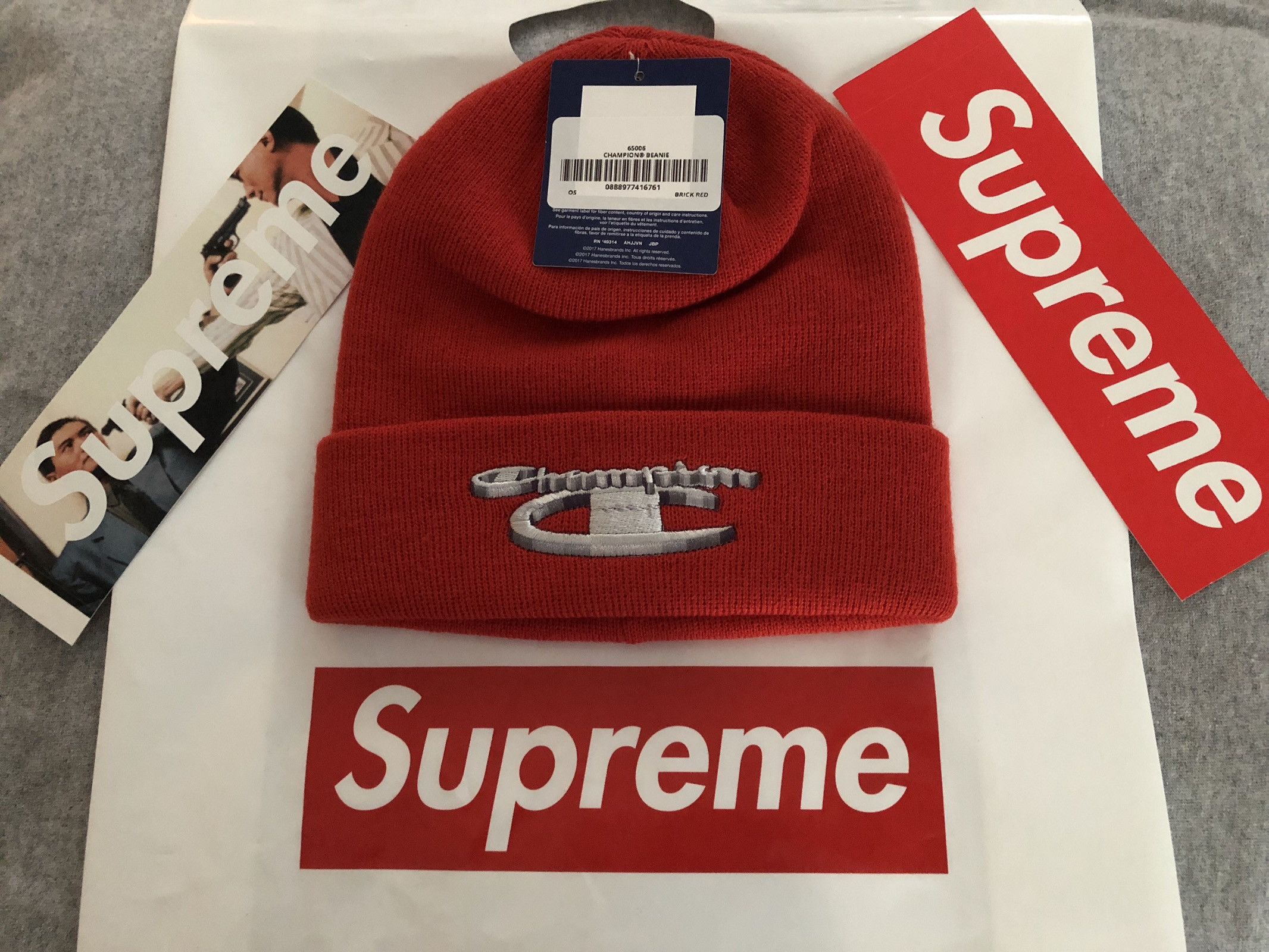 Champion supreme beanie best sale