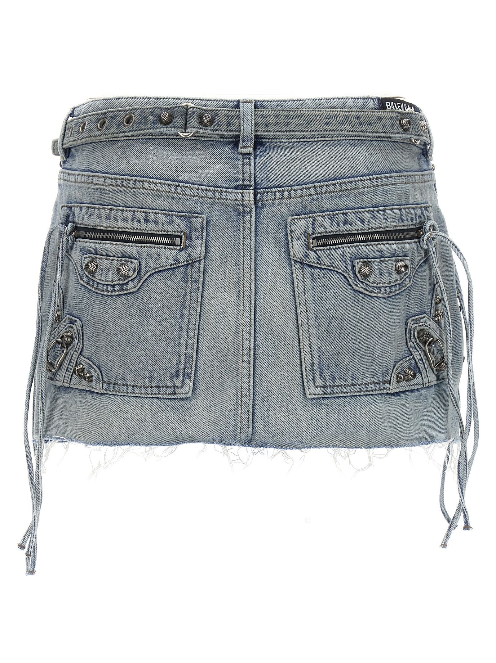 Balenciaga 'Cagole Mini' Skirt Size 26" / US 2 / IT 38 - 2 Thumbnail