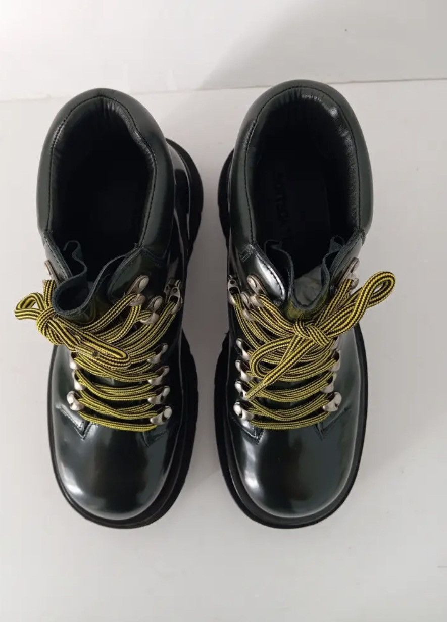 Bottega Veneta LIMITED TIME PROMO Hiking Ankle Boots green laces Size US 6 / EU 39 - 3 Thumbnail