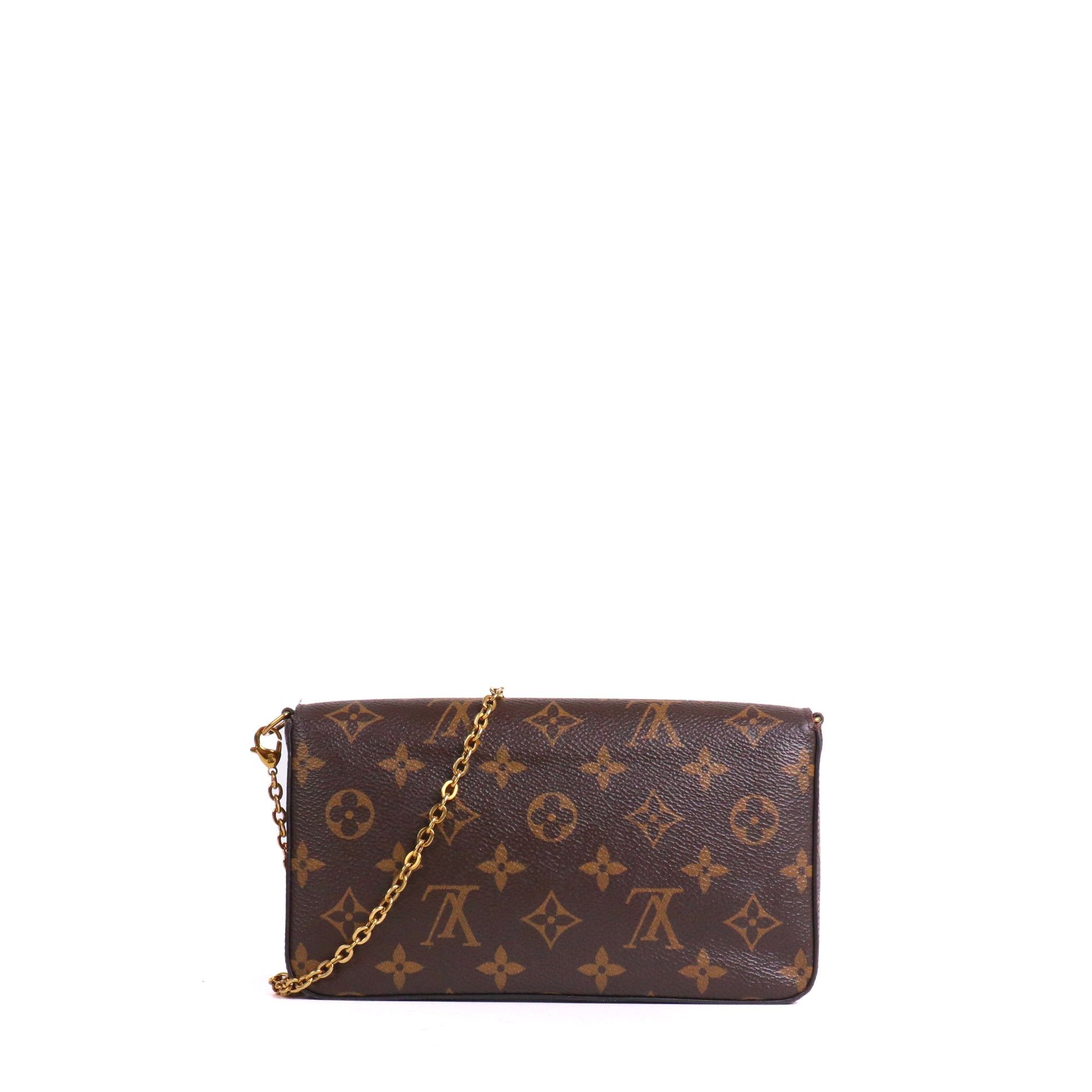 Louis Vuitton LOUIS VUITTON - Louis Vuitton Felicie clutch in monogram canvas Size ONE SIZE - 3 Thumbnail