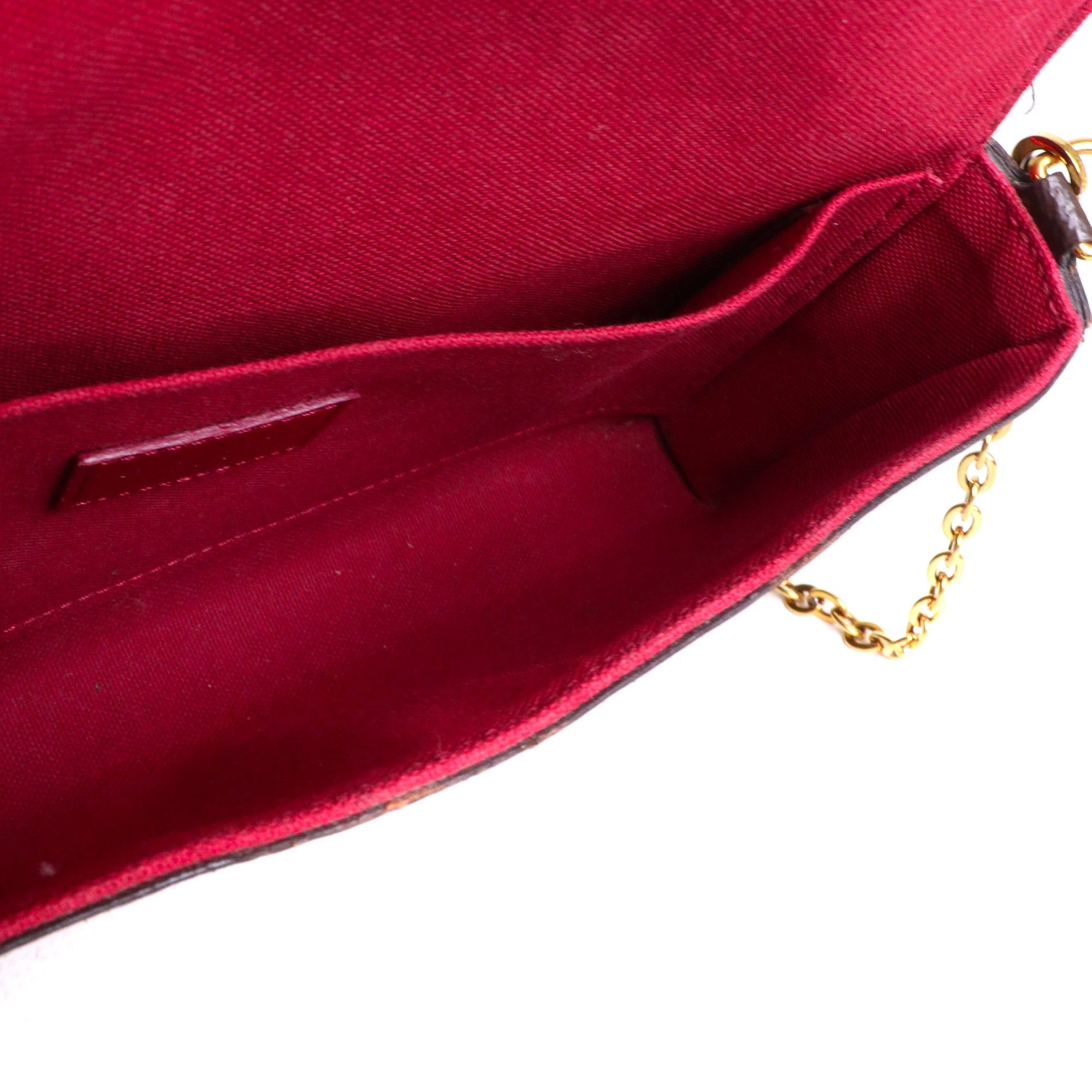 Louis Vuitton LOUIS VUITTON - Louis Vuitton Felicie clutch in monogram canvas Size ONE SIZE - 8 Thumbnail