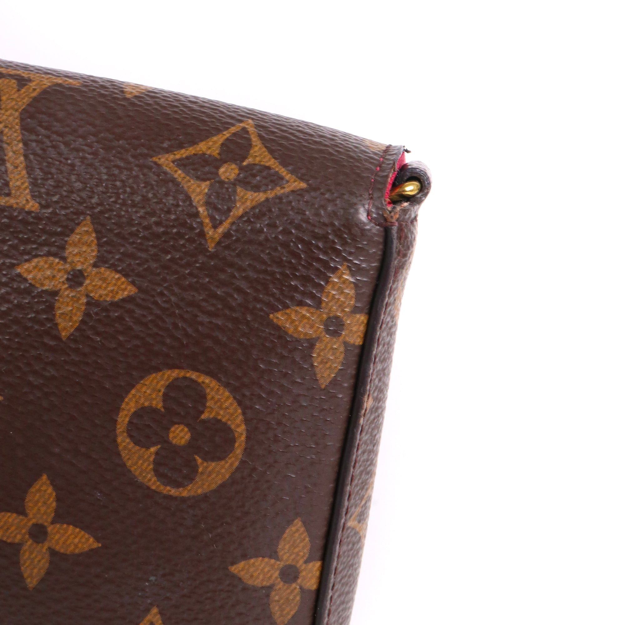 Louis Vuitton LOUIS VUITTON - Louis Vuitton Felicie clutch in monogram canvas Size ONE SIZE - 6 Thumbnail