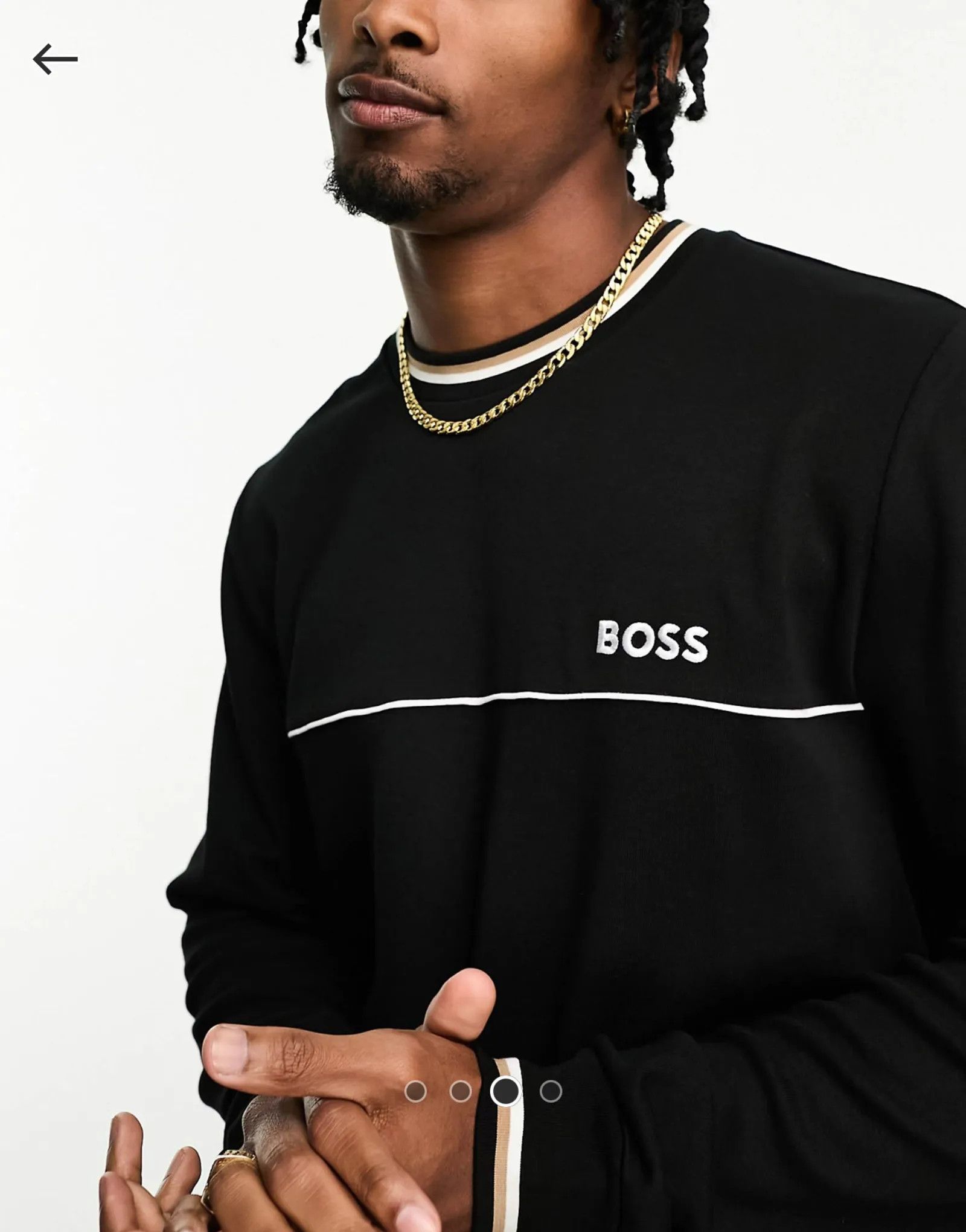 Hugo Boss Hugo Boss Bodywear Core Sweatshirt Sweatshirt Size US S / EU 44-46 / 1 - 2 Thumbnail