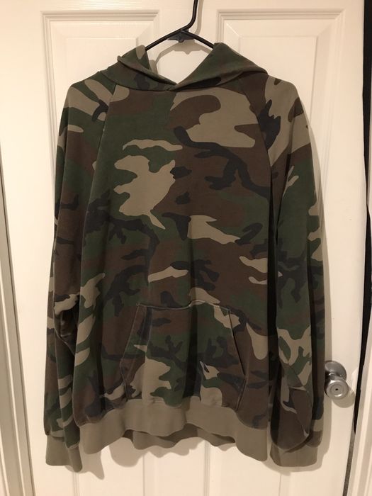 Fear of God Camouflage Hoodie | Grailed