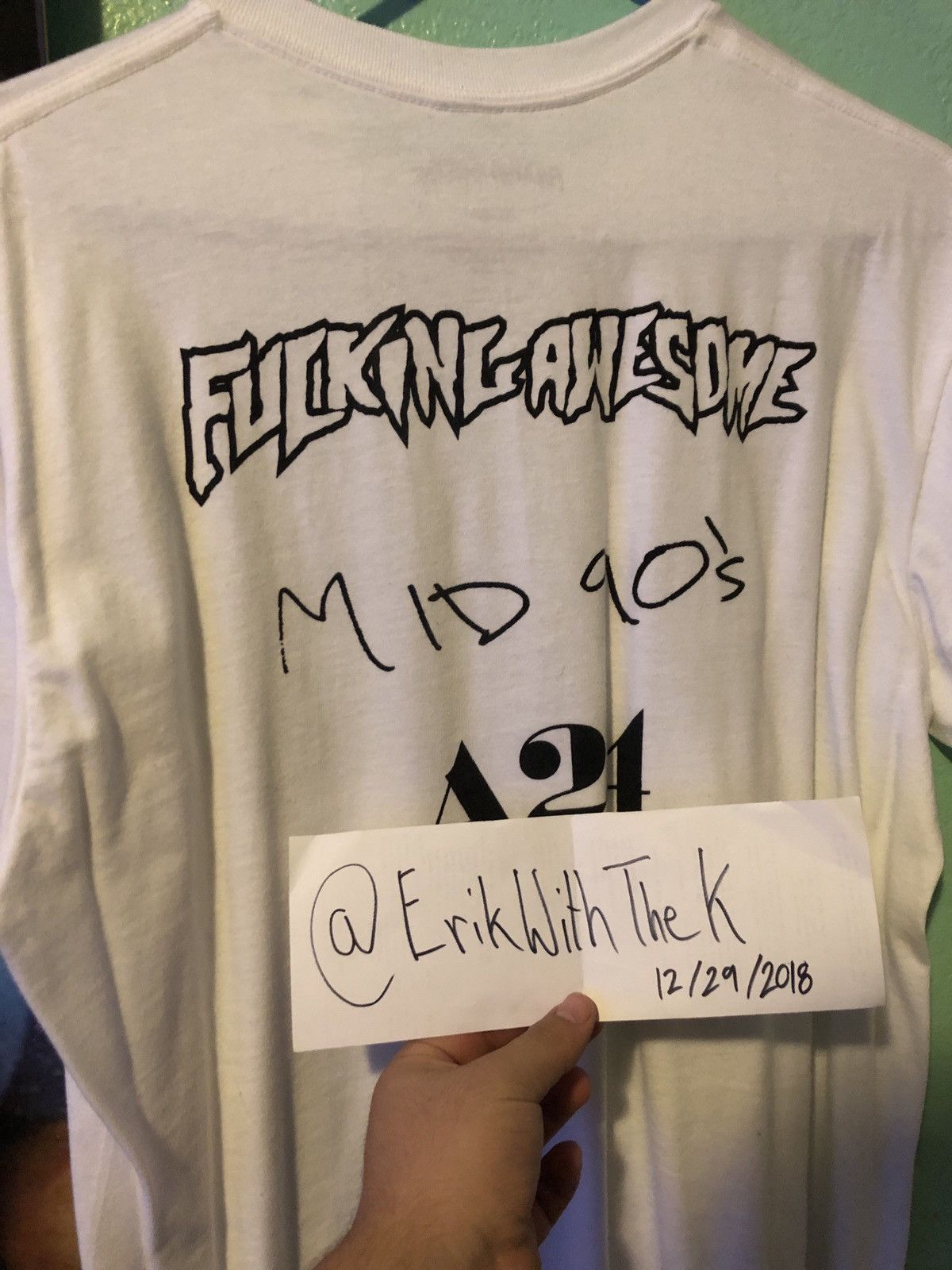 Fucking Awesome Fucking awesome Mid 90s Collab Tee | Grailed