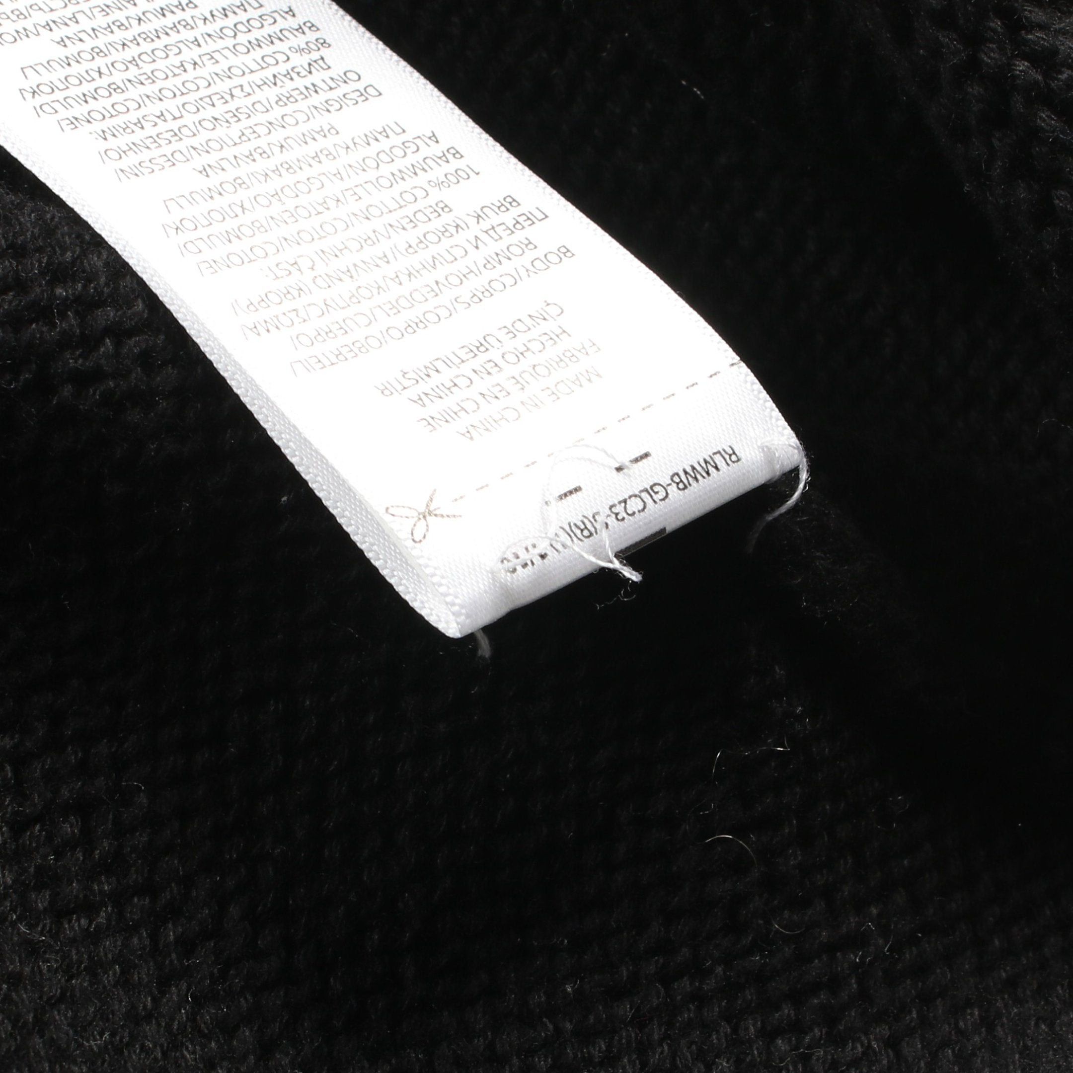 Ralph Lauren Ralph Lauren Polo Bear Sweater Knit Cotton Black Size ONE SIZE - 6 Thumbnail