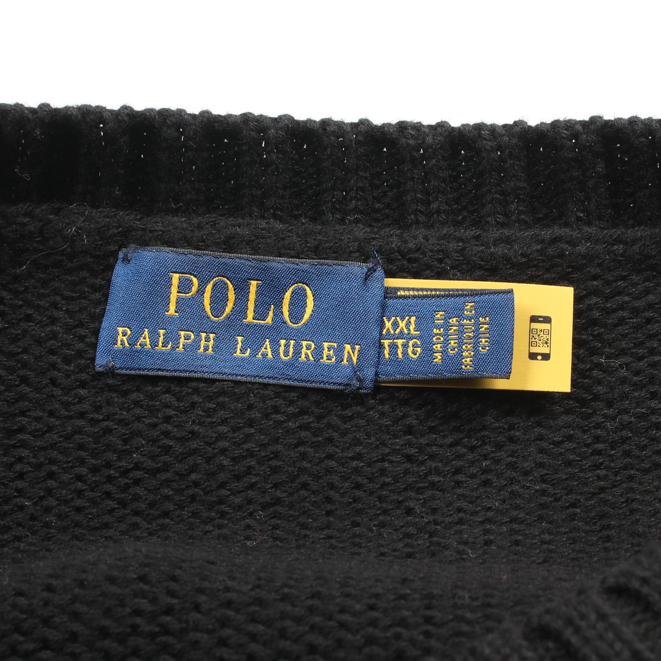 Ralph Lauren Ralph Lauren Polo Bear Sweater Knit Cotton Black Size ONE SIZE - 3 Thumbnail