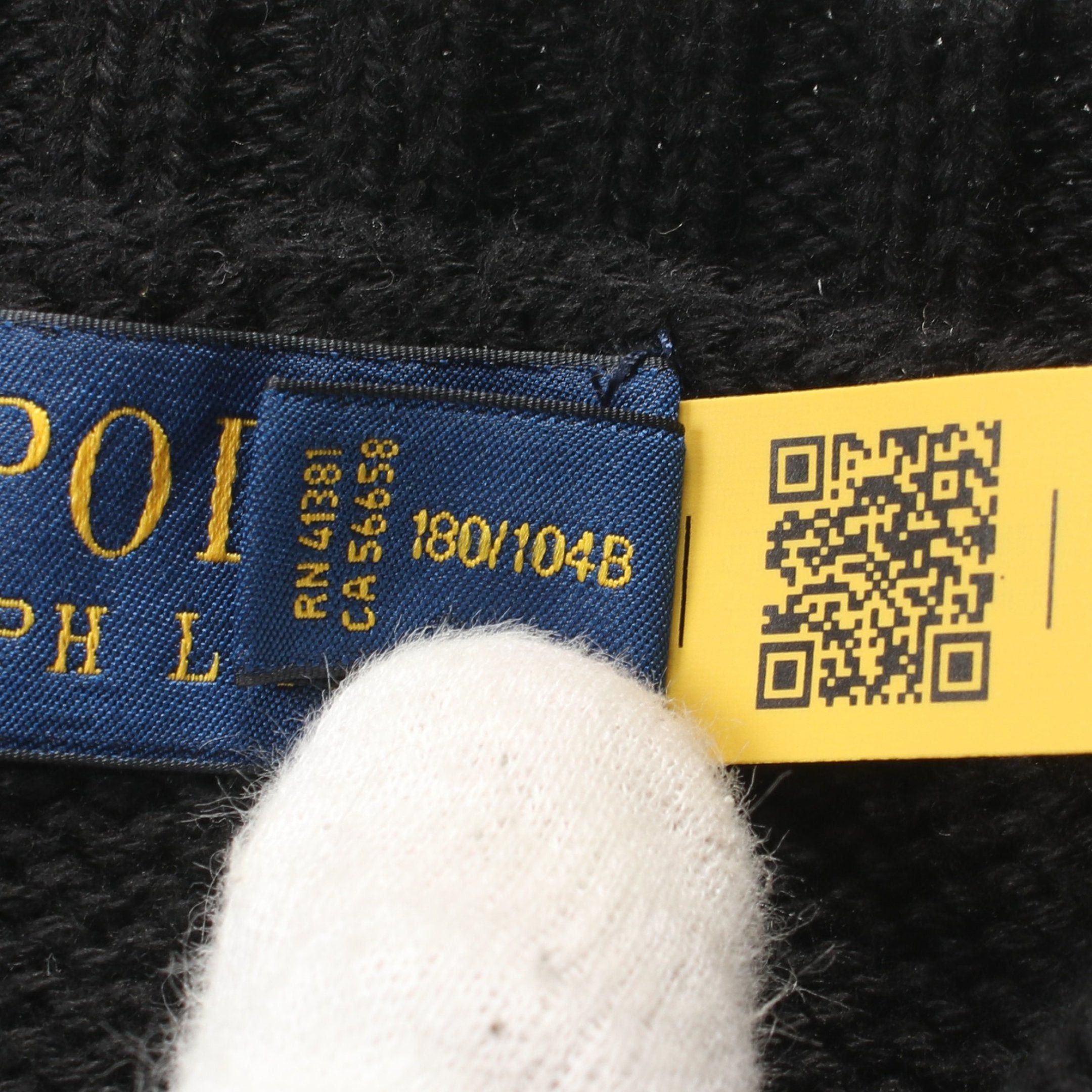 Ralph Lauren Ralph Lauren Polo Bear Sweater Knit Cotton Black Size ONE SIZE - 5 Thumbnail