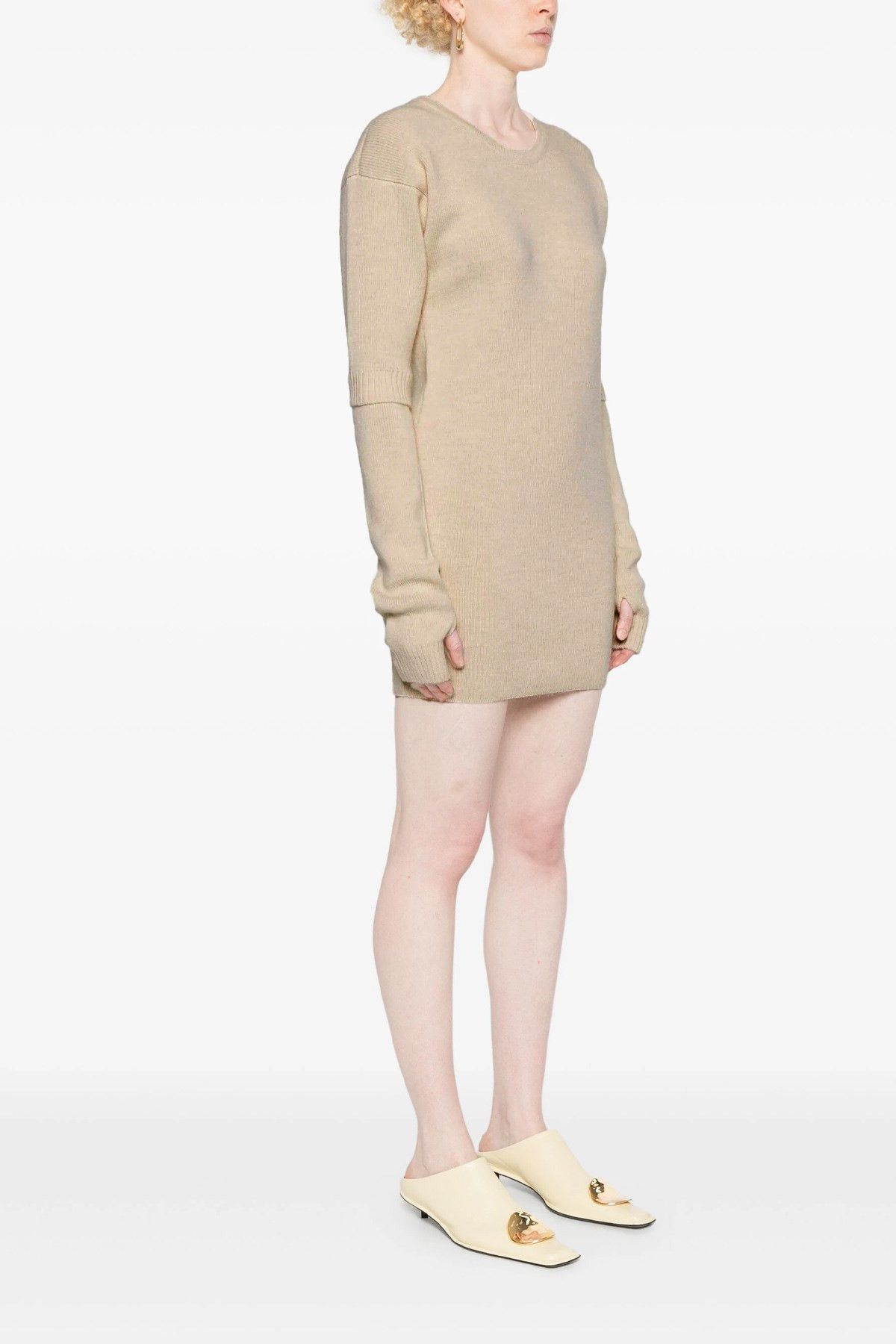 Lemaire Knitted dress with removable sleeves Size S / US 4 / IT 40 - 5 Thumbnail