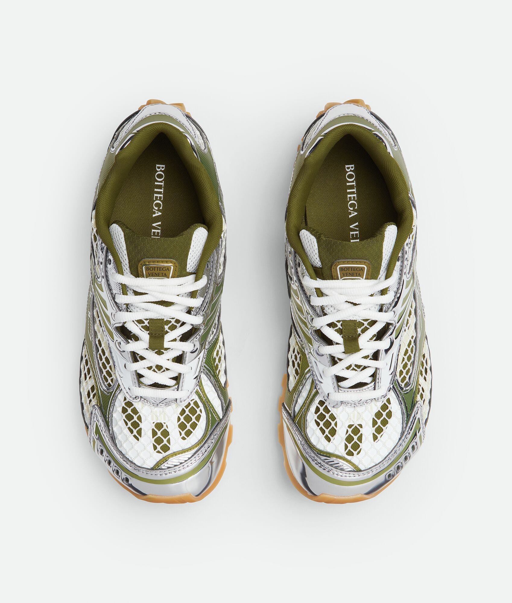 Bottega Veneta Orbit Runner Sneakers in olive Size US 6 / EU 39 - 2 Thumbnail