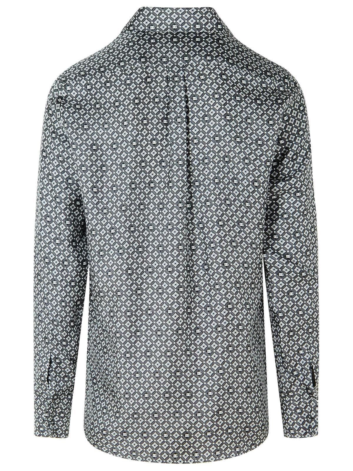 Dolce & Gabbana DOLCE & GABBANA Black Silk Shirt Size US L / EU 52-54 / 3 - 3 Thumbnail