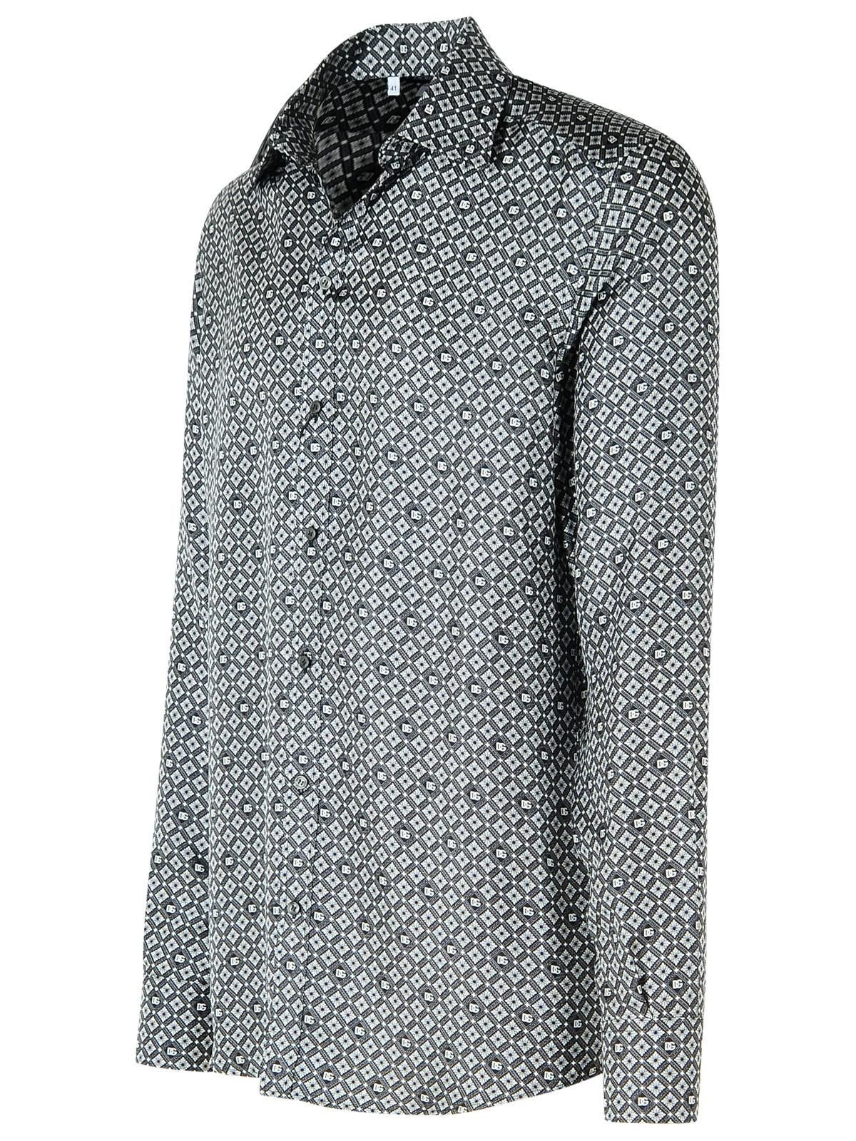 Dolce & Gabbana DOLCE & GABBANA Black Silk Shirt Size US L / EU 52-54 / 3 - 2 Thumbnail