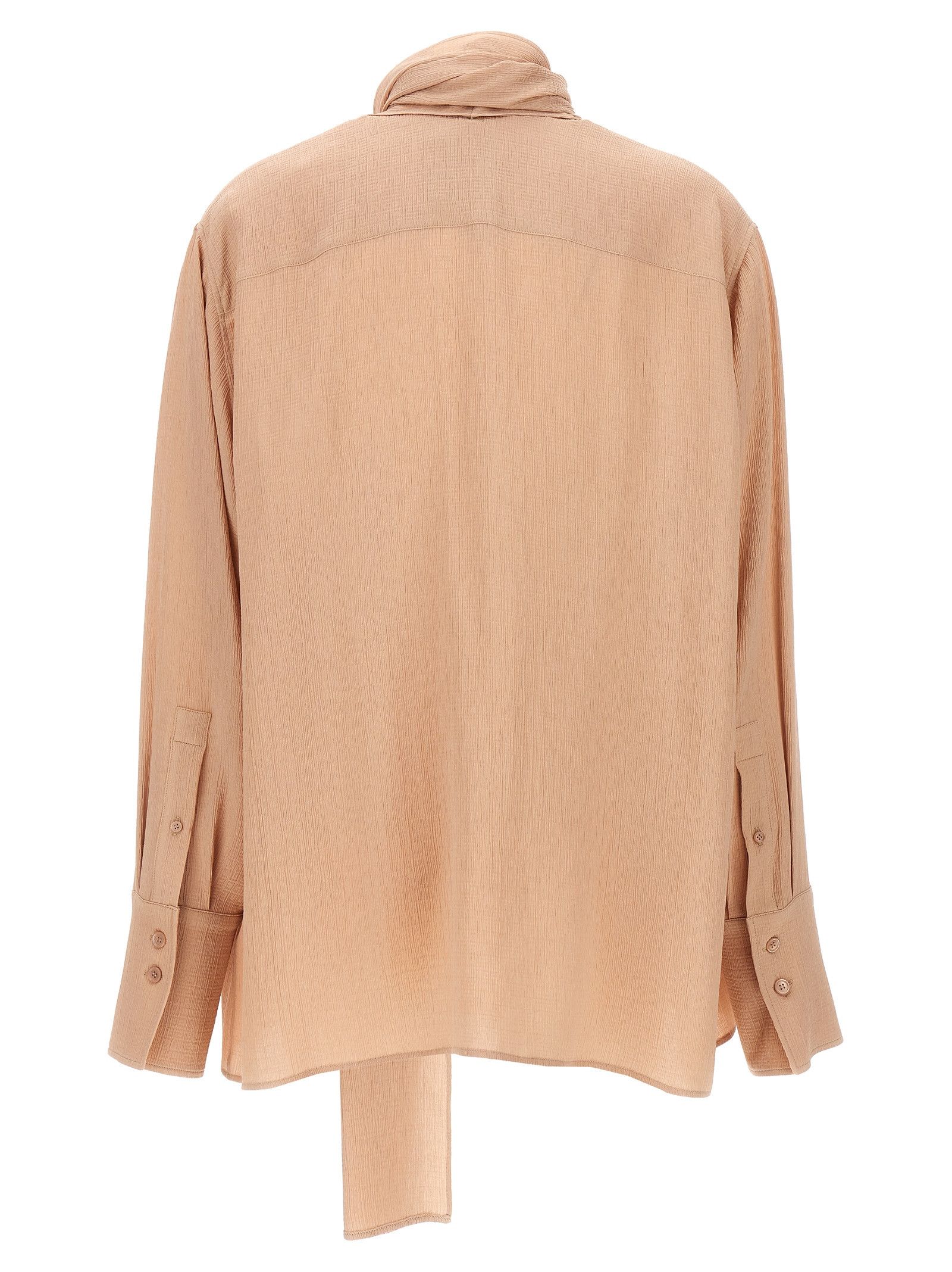 Givenchy Pussy Bow Blouse Size S / US 4 / IT 40 - 3 Thumbnail