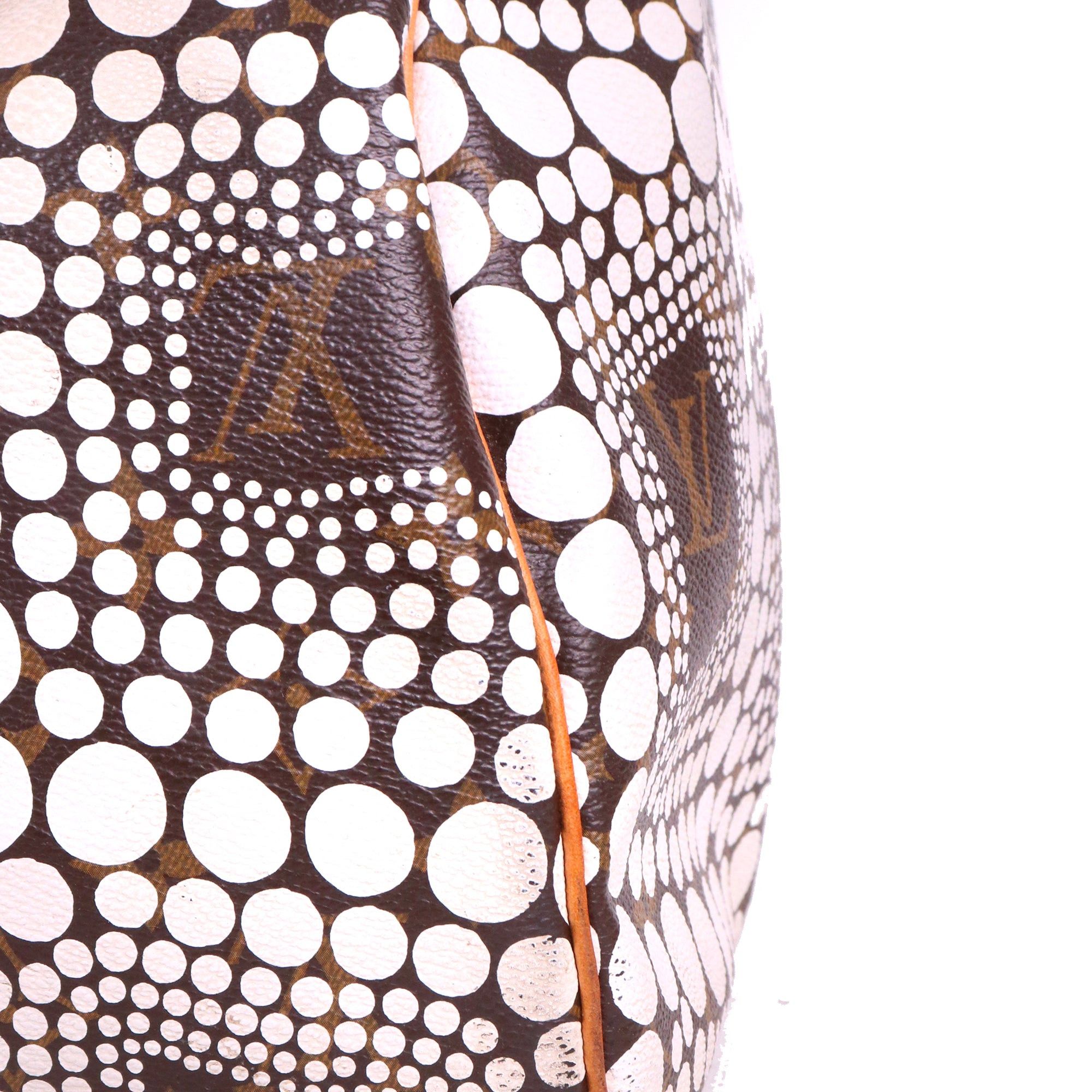 Louis Vuitton LOUIS VUITTON - Louis Vuitton x Yayoi Kusama Speedy 30 handbag in monogram canvas Size ONE SIZE - 7 Thumbnail