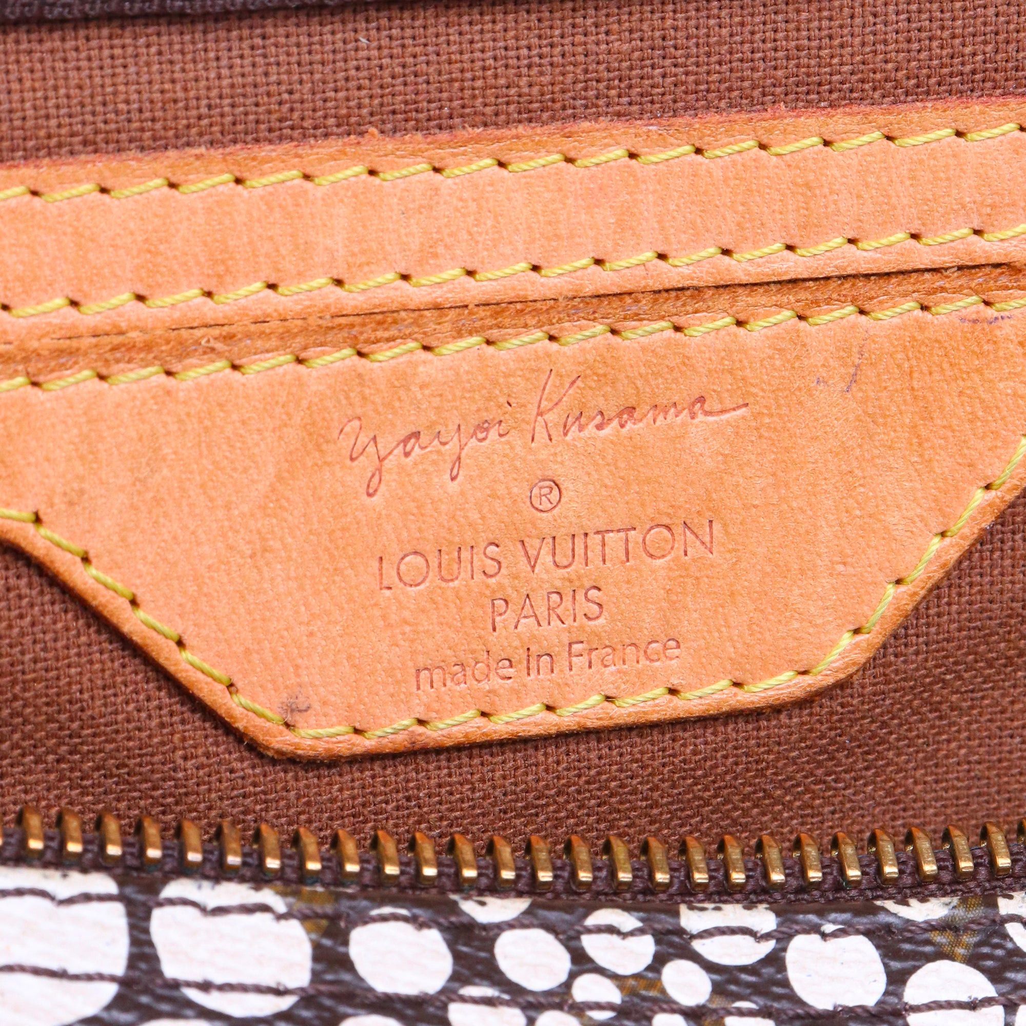 Louis Vuitton LOUIS VUITTON - Louis Vuitton x Yayoi Kusama Speedy 30 handbag in monogram canvas Size ONE SIZE - 11 Thumbnail