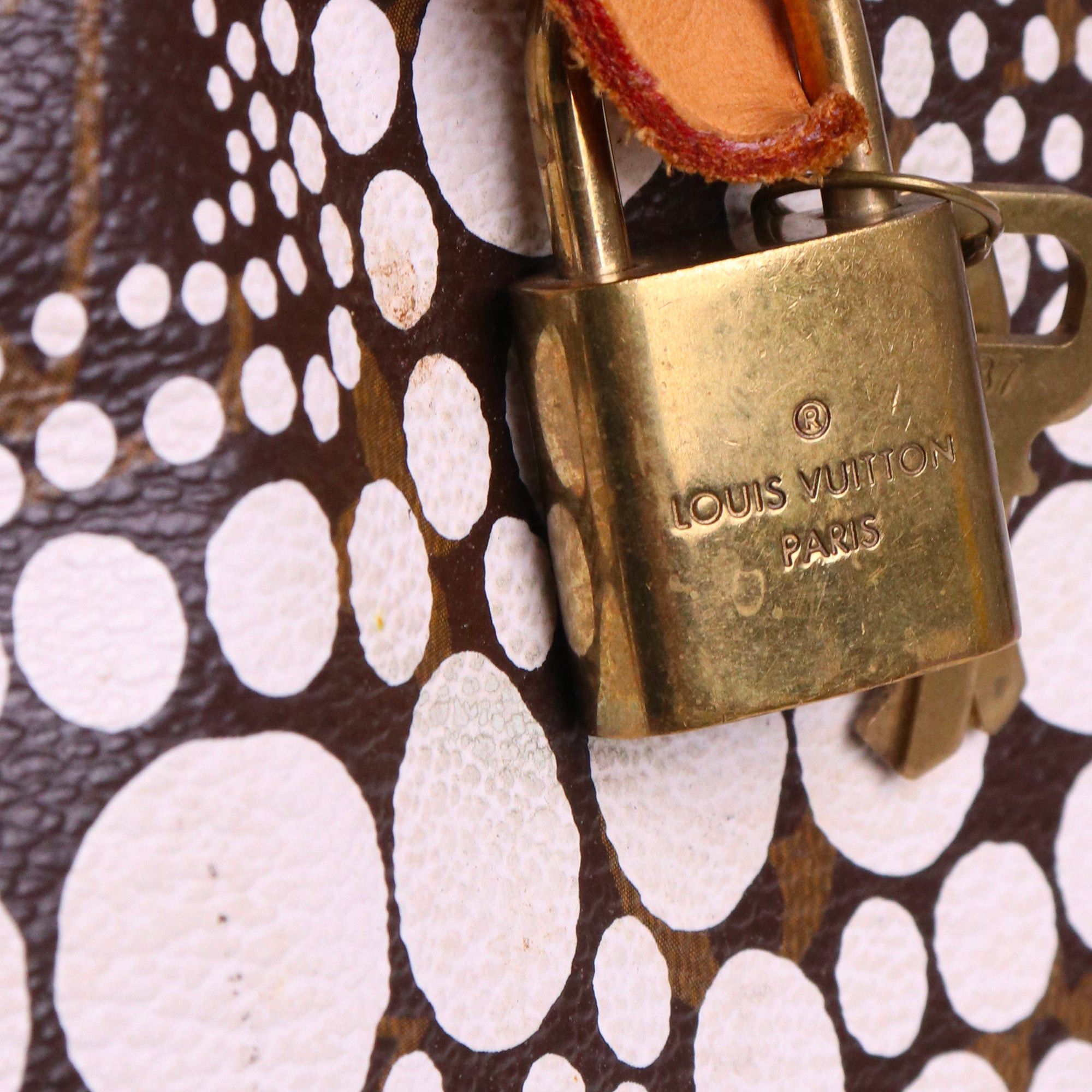 Louis Vuitton LOUIS VUITTON - Louis Vuitton x Yayoi Kusama Speedy 30 handbag in monogram canvas Size ONE SIZE - 6 Thumbnail