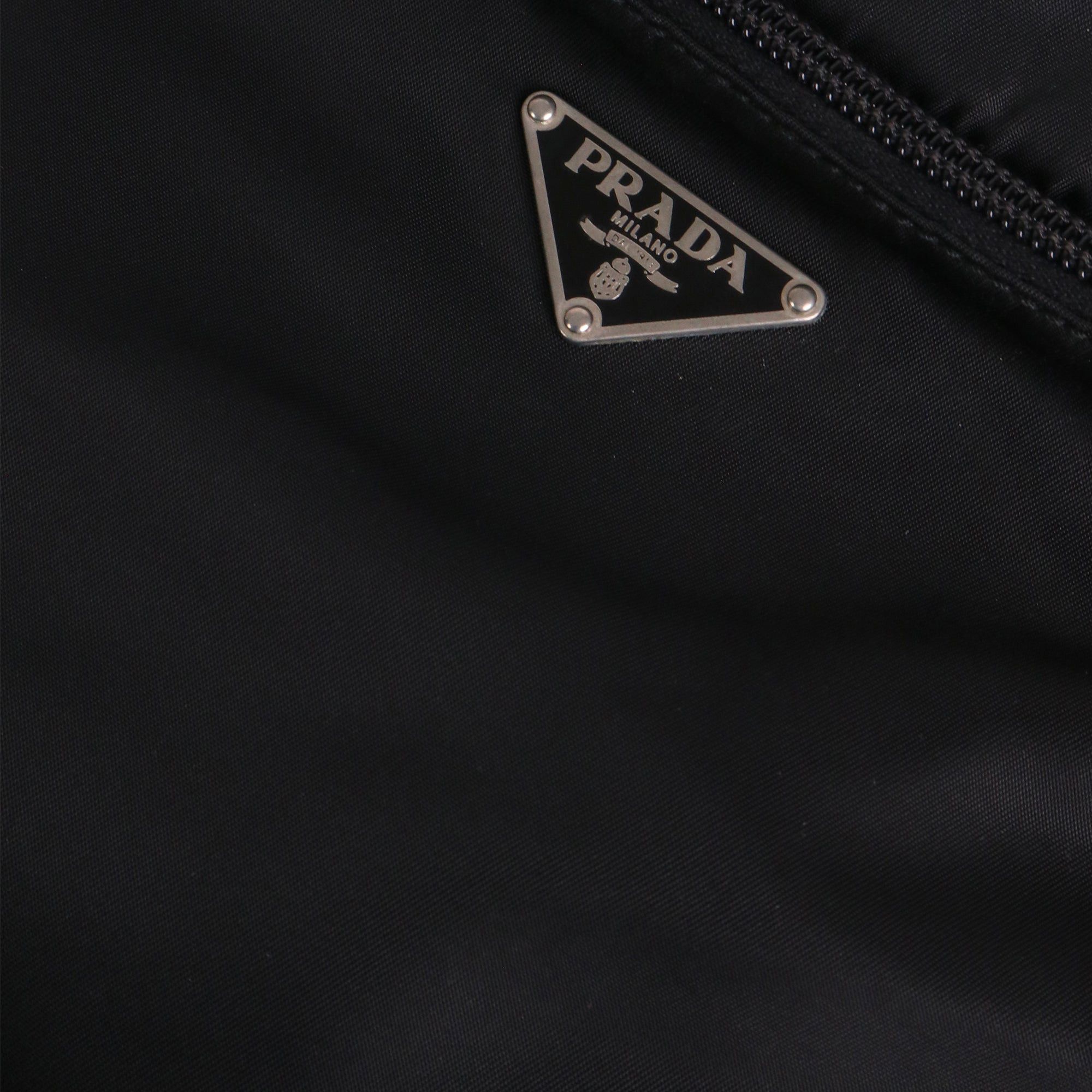 Prada PRADA - Prada shoulder bag in black Re-Nylon Size ONE SIZE - 5 Thumbnail