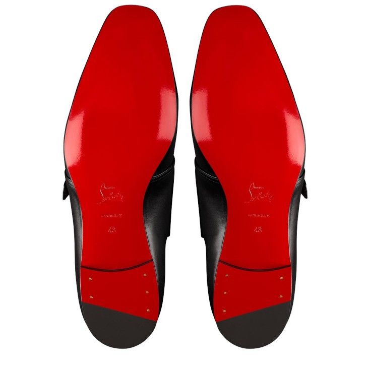 Christian Louboutin Christian Louboutin Mortimer Buckle Shoes in Calf Leather Size US 8 / EU 41 - 5 Thumbnail