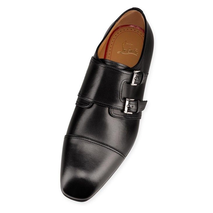 Christian Louboutin Christian Louboutin Mortimer Buckle Shoes in Calf Leather Size US 10 / EU 43 - 4 Thumbnail