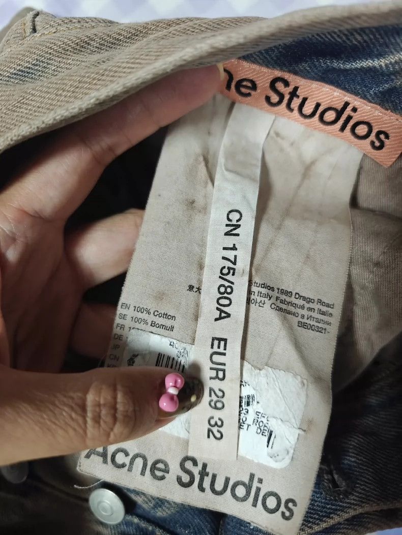 Acne Studios 1989 Drago Road 29×32 Acne studio jeans new arrivals