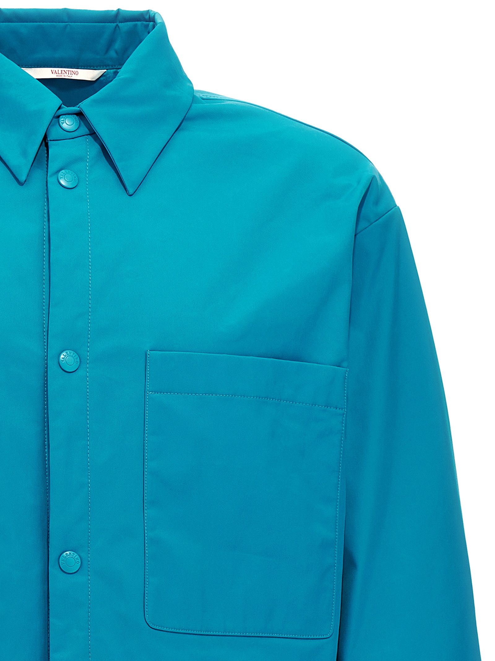 Valentino Valentino Nylon Shirt Jacket Size US M / EU 48-50 / 2 - 3 Thumbnail