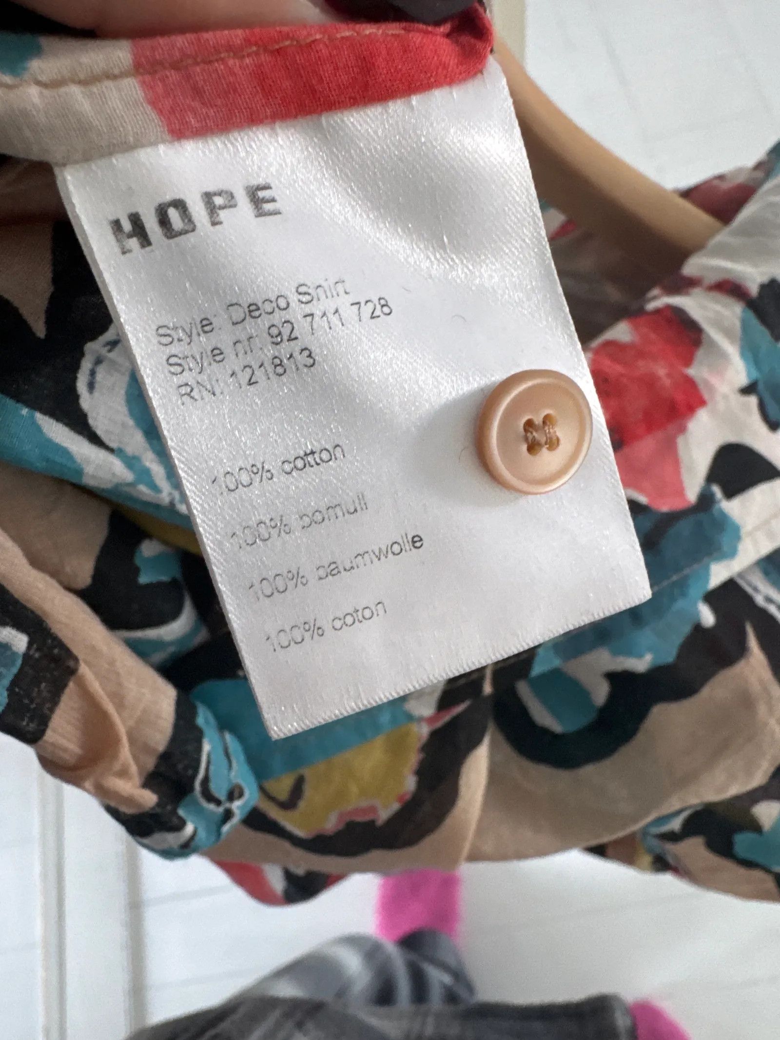 Hope Hope Deco shirt Shirt Size XS / US 0-2 / IT 36-38 - 4 Thumbnail
