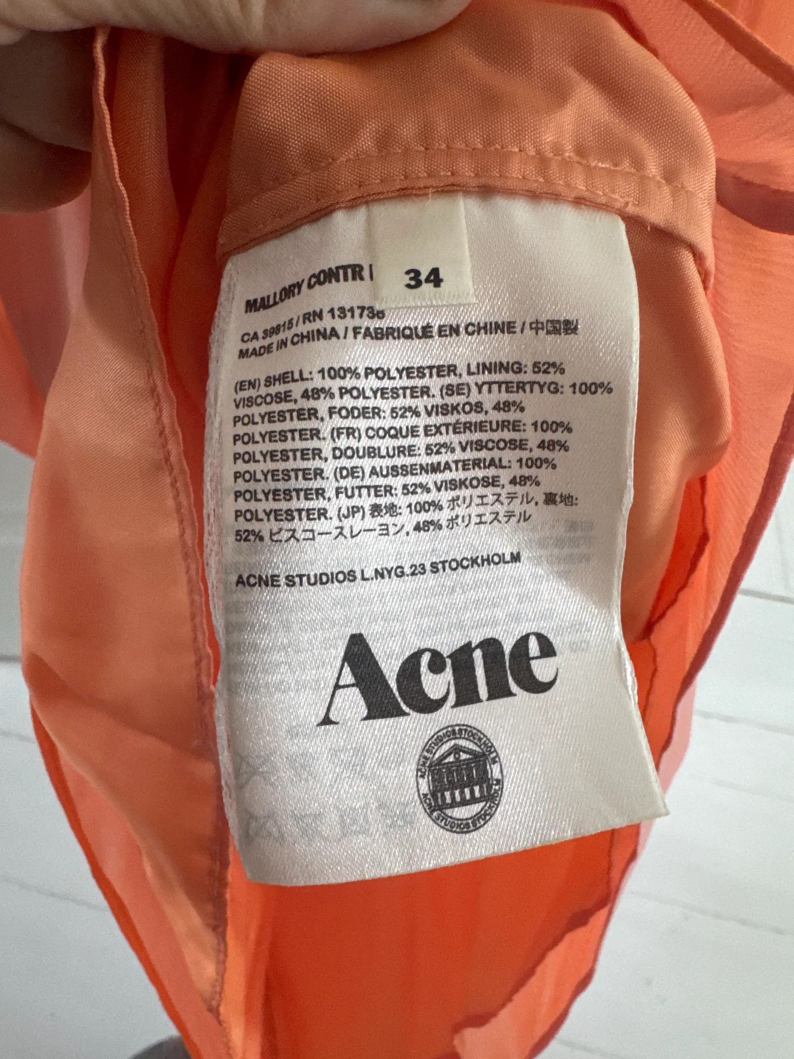Acne Studios Acne Studios Dress Size XS / US 0-2 / IT 36-38 - 3 Thumbnail