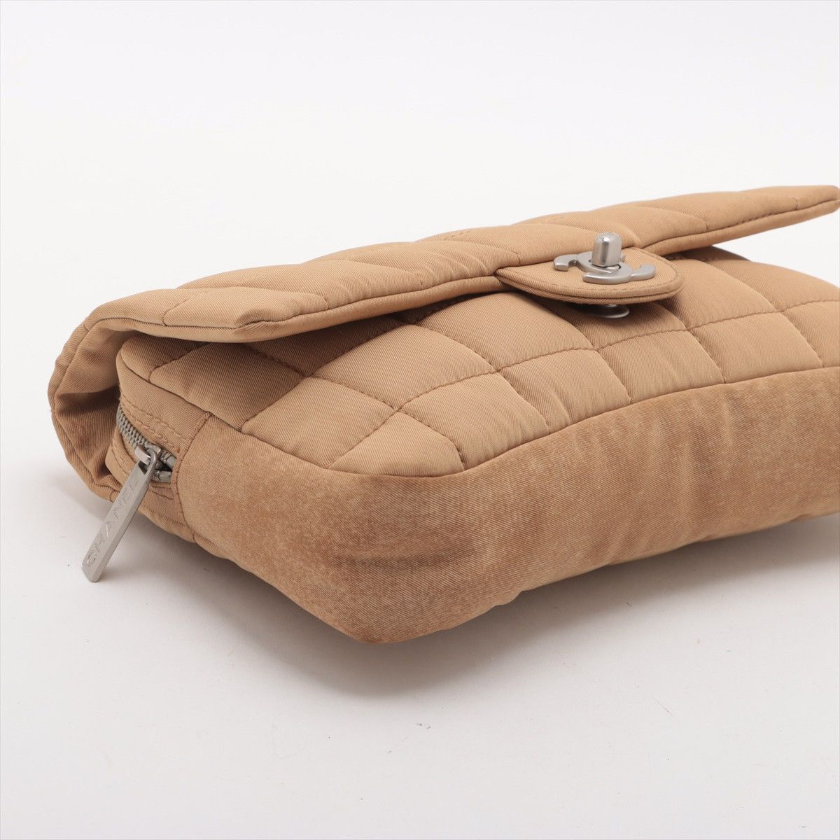 Chanel Chanel Chocolate bar beige nylon Size ONE SIZE - 4 Thumbnail