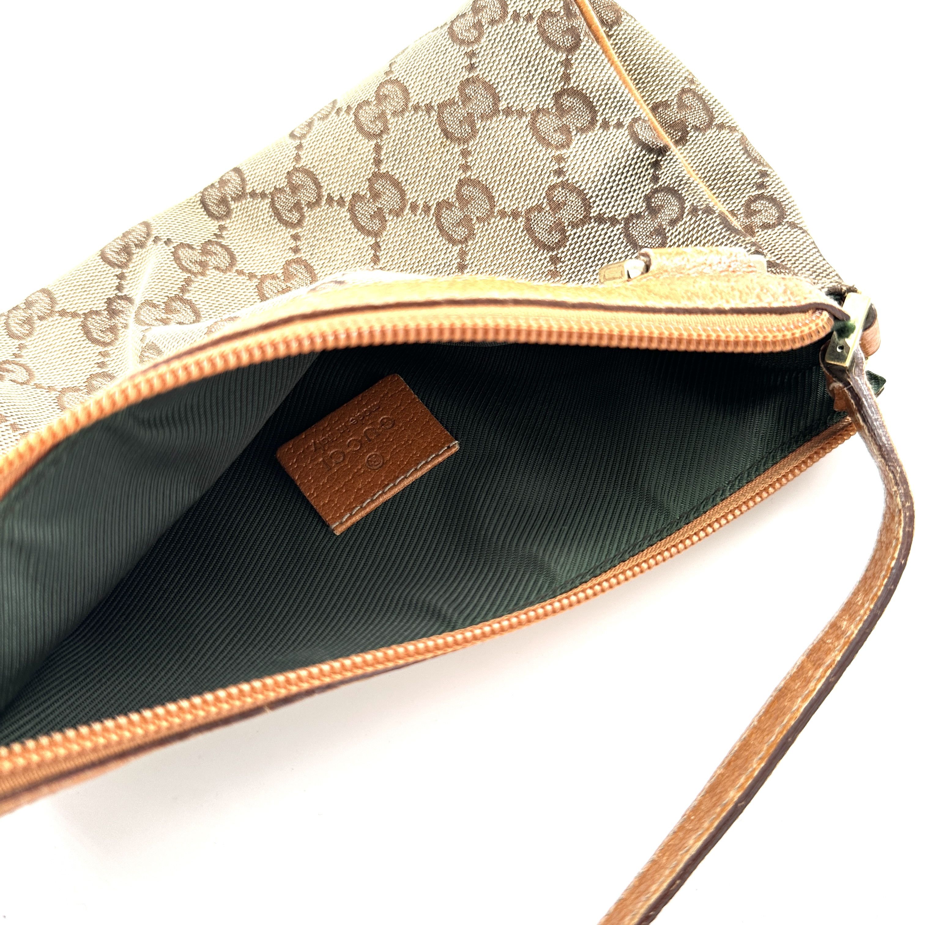 Gucci Gucci hand bag beige canvas Size ONE SIZE - 5 Thumbnail