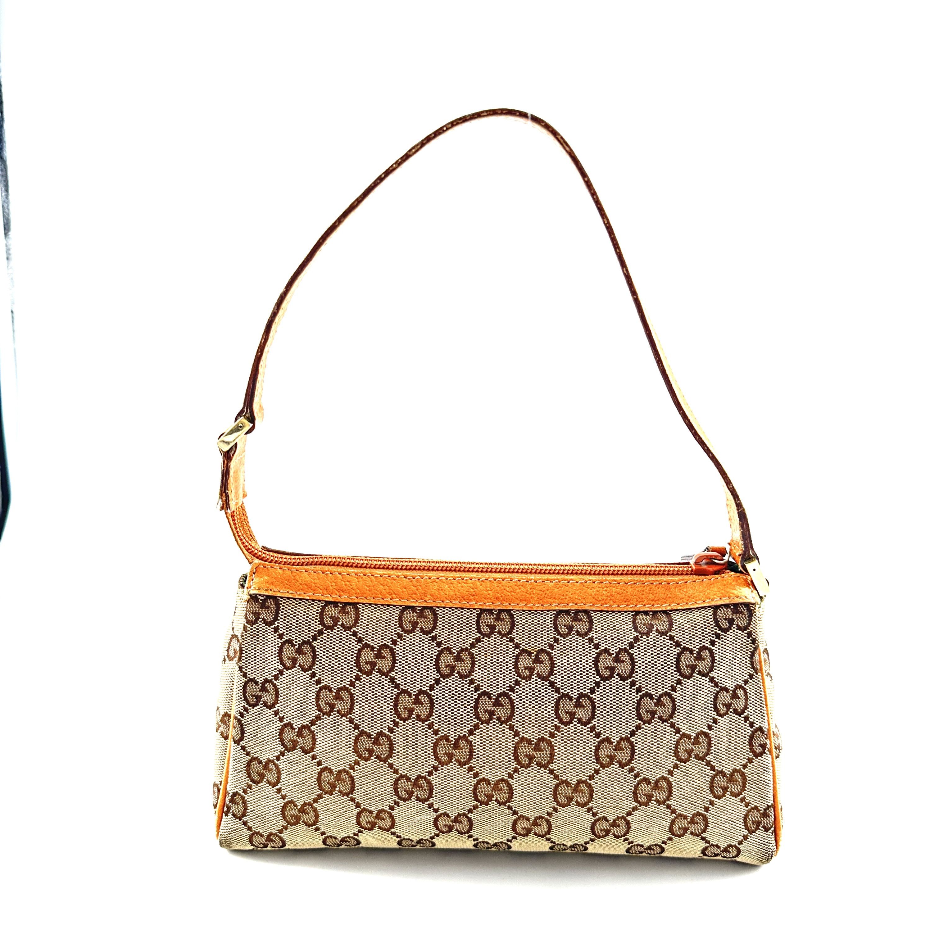 Gucci Gucci hand bag beige canvas Size ONE SIZE - 2 Thumbnail