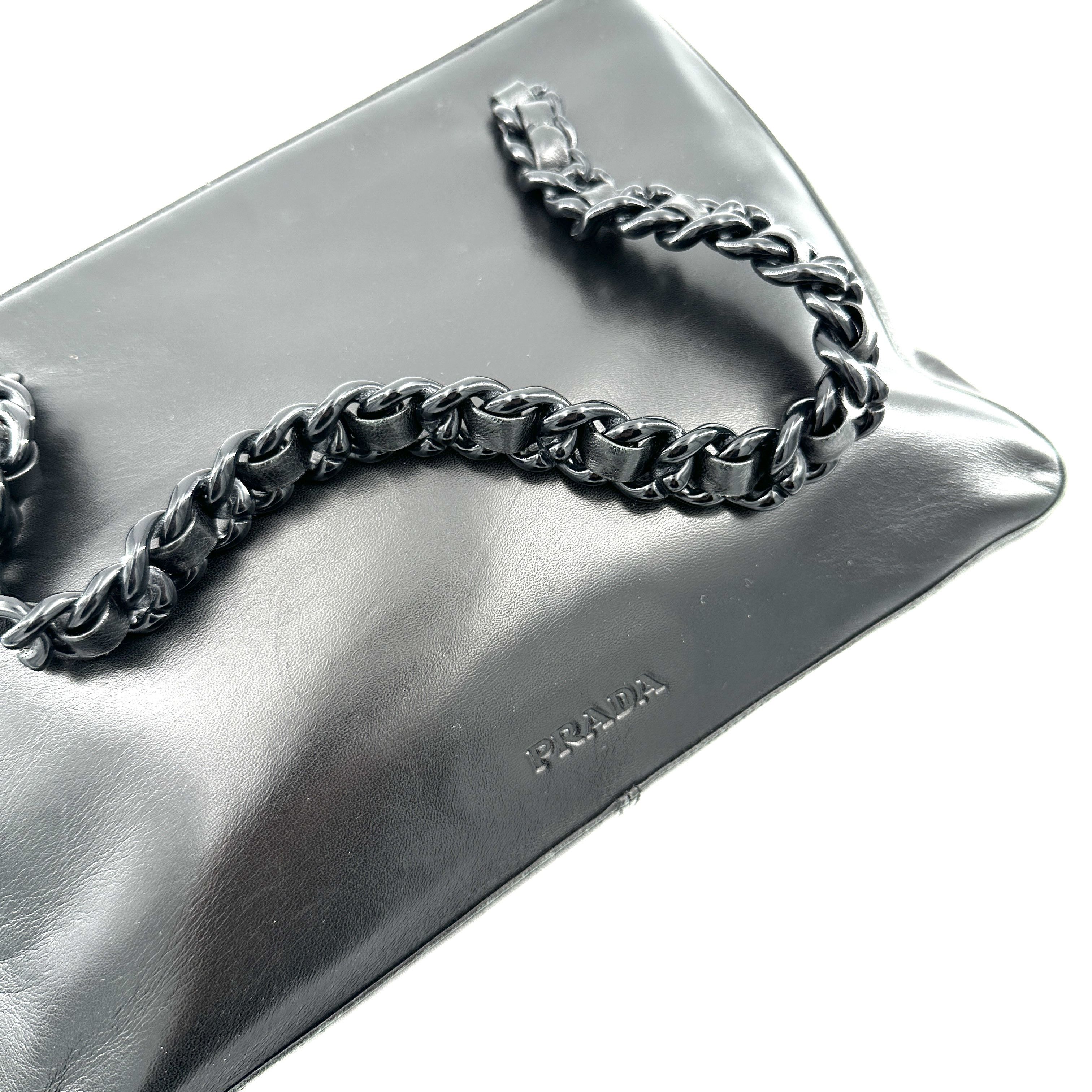 Prada Prada shoulder bag leather AB Gala Size ONE SIZE - 3 Thumbnail