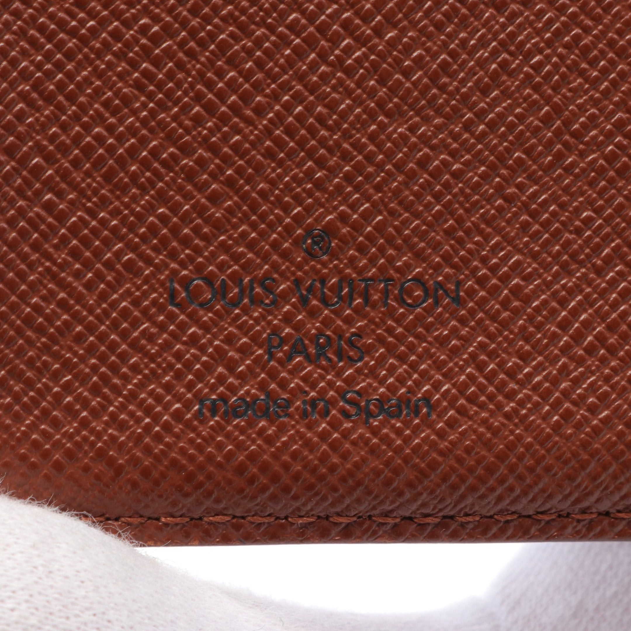 Louis Vuitton Louis Vuitton Portefeuil Viennois Monogram Bi-Fold Wallet Leather Brown Size ONE SIZE - 4 Thumbnail