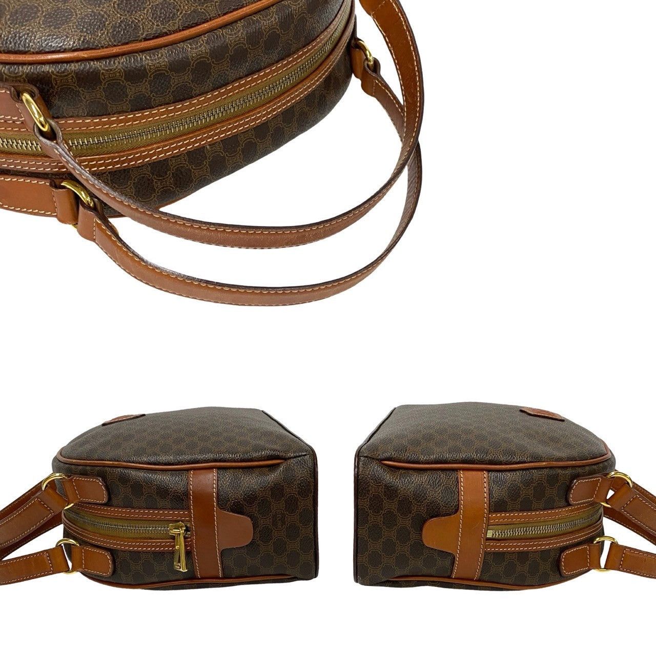 Celine Celine Handbag Brown Leather Size ONE SIZE - 5 Thumbnail