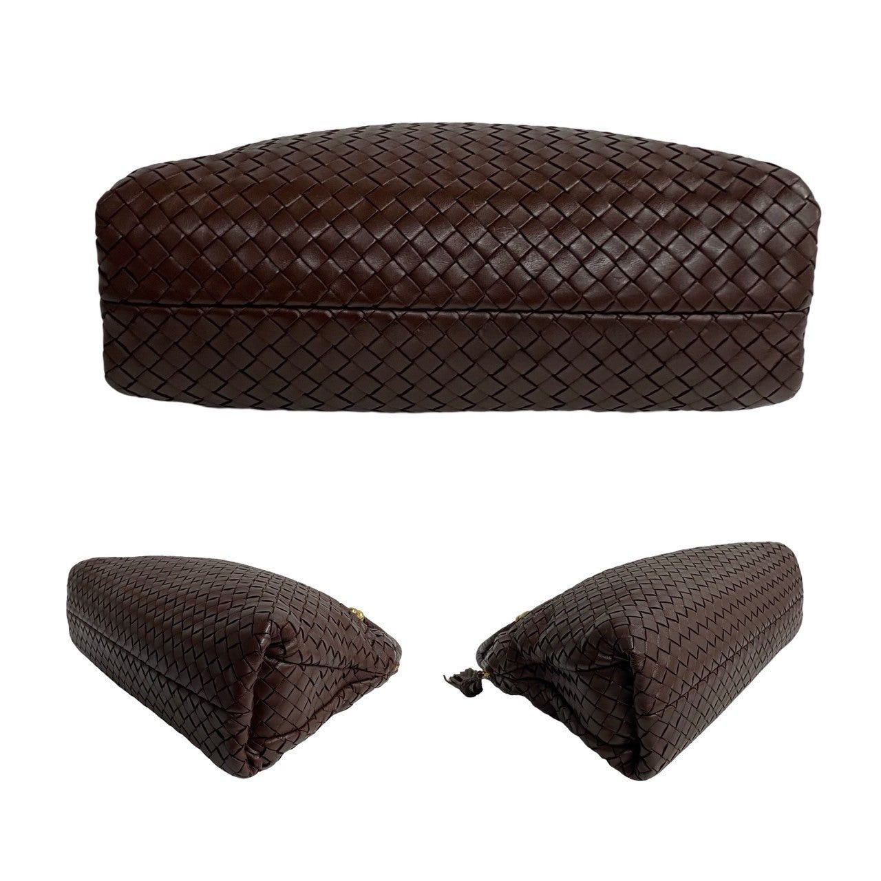 Bottega Veneta Bottega Veneta Handbag Brown Leather Size ONE SIZE - 6 Thumbnail