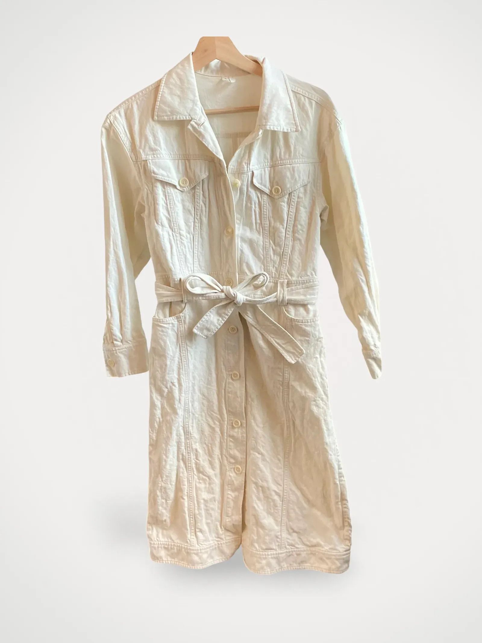 Arket Arket Jeans klänning Dress Size XS / US 0-2 / IT 36-38 - 2 Thumbnail