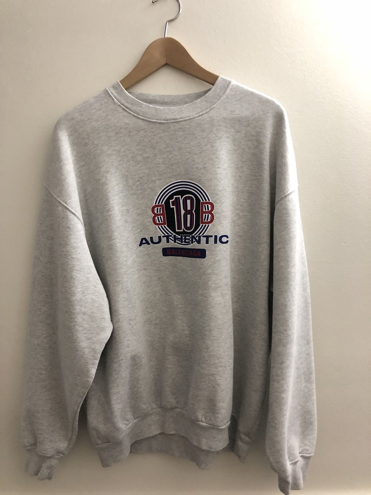 Balenciaga authentic sweatshirt on sale