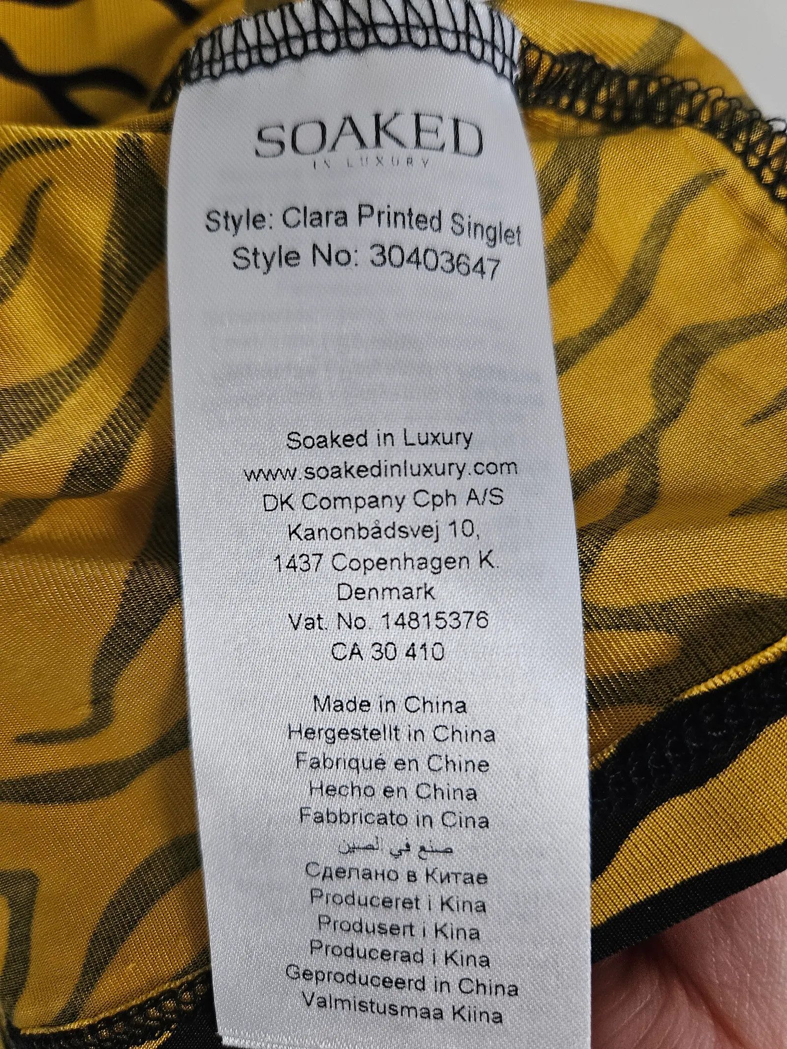 Other Soaked In Luxury undefined Top Size L / US 10 / IT 46 - 3 Thumbnail