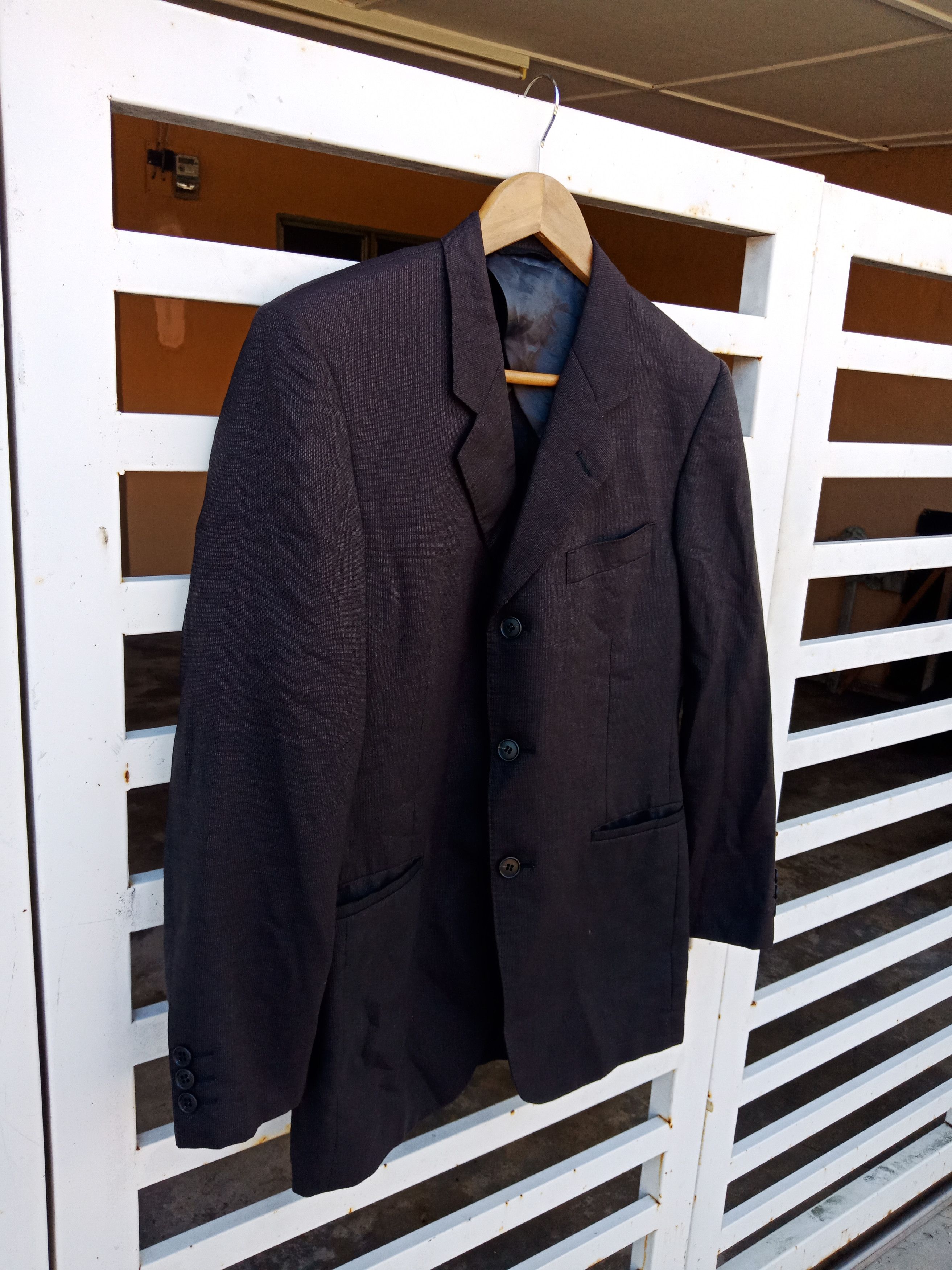 Yohji Yamamoto Yohji Yamamoto AAR Durban Wool Coat Blazer Size US M / EU 48-50 / 2 - 4 Thumbnail