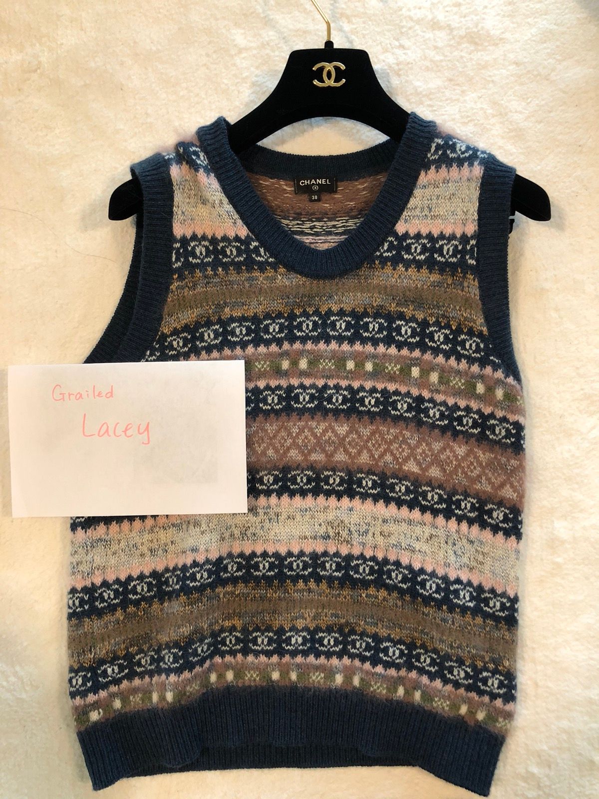 Chanel Chanel Sweater Tank Top