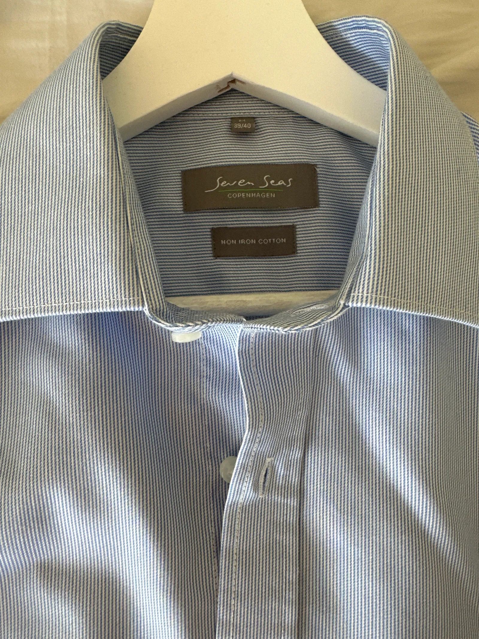 Other Seven seas non iron cotton Shirt Size US M / EU 48-50 / 2 - 2 Thumbnail