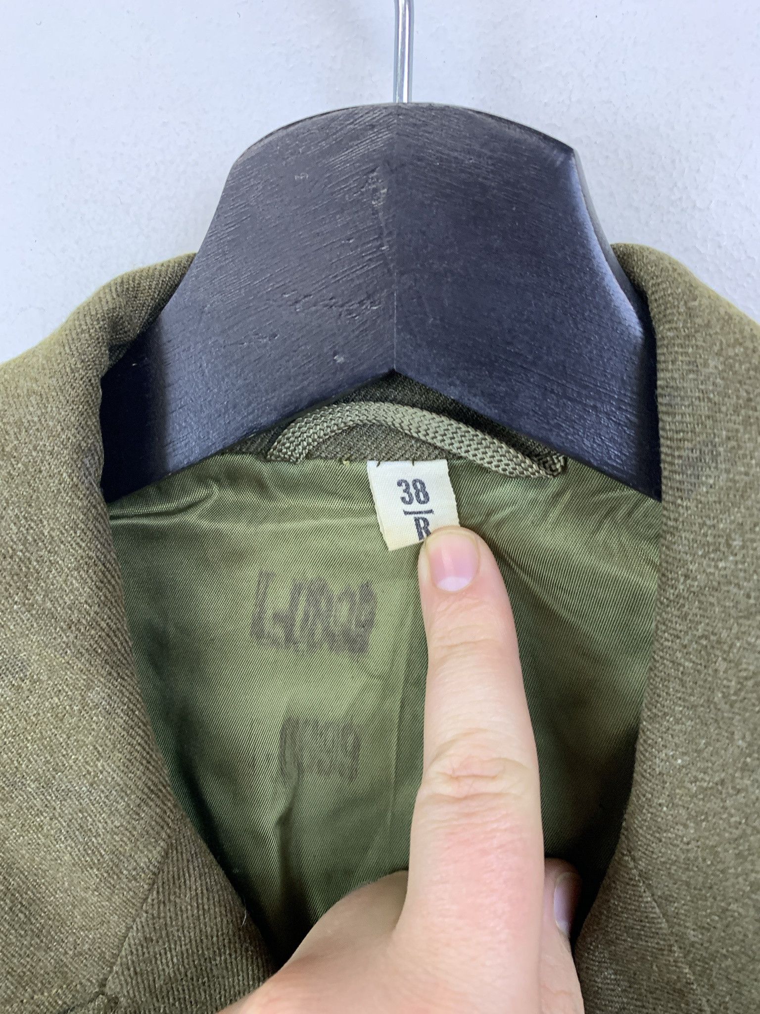 Other Vintage 1980s Military Wool Ike Jacket Size S (38R) Size US S / EU 44-46 / 1 - 3 Thumbnail