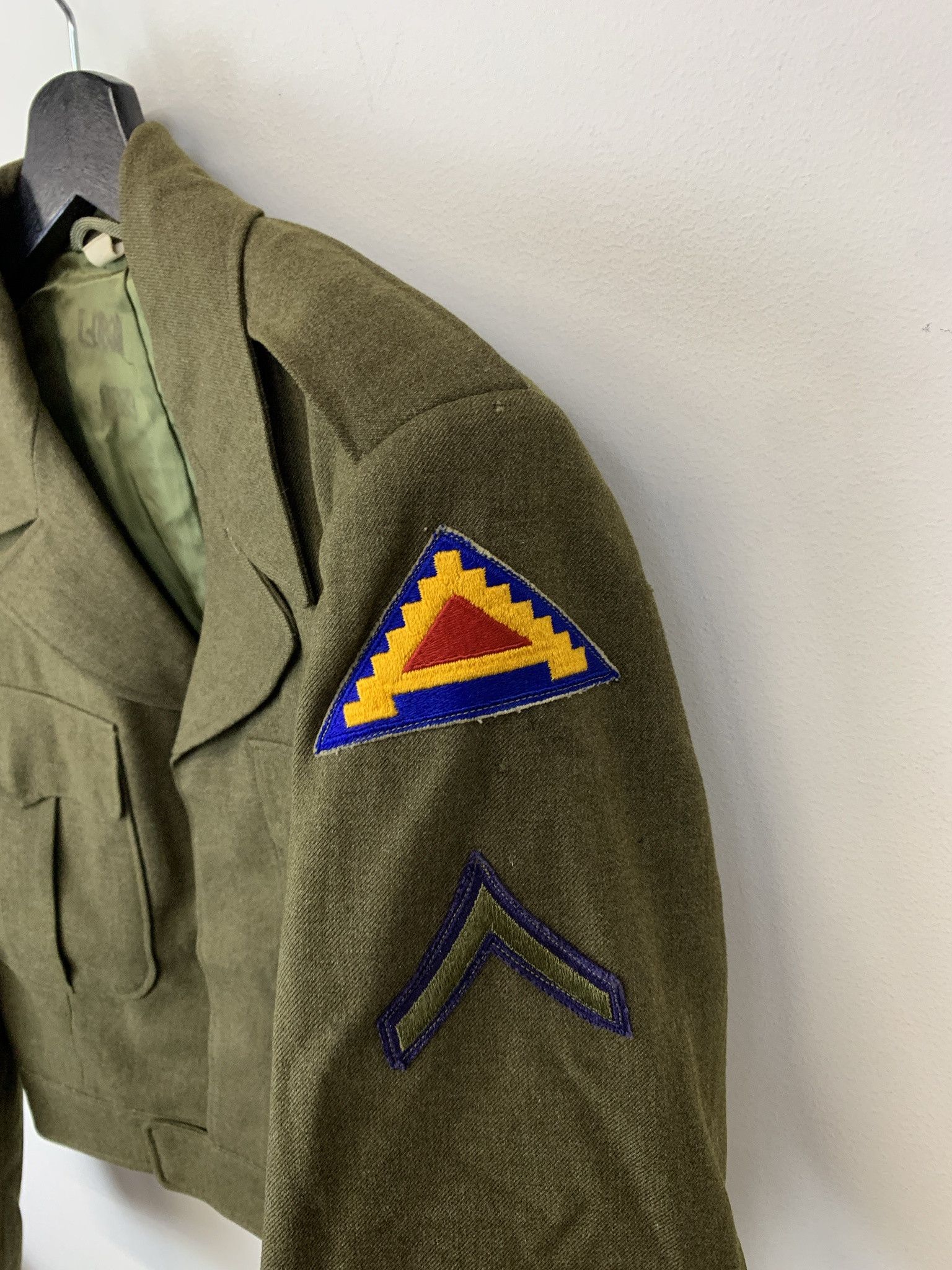 Other Vintage 1980s Military Wool Ike Jacket Size S (38R) Size US S / EU 44-46 / 1 - 2 Thumbnail