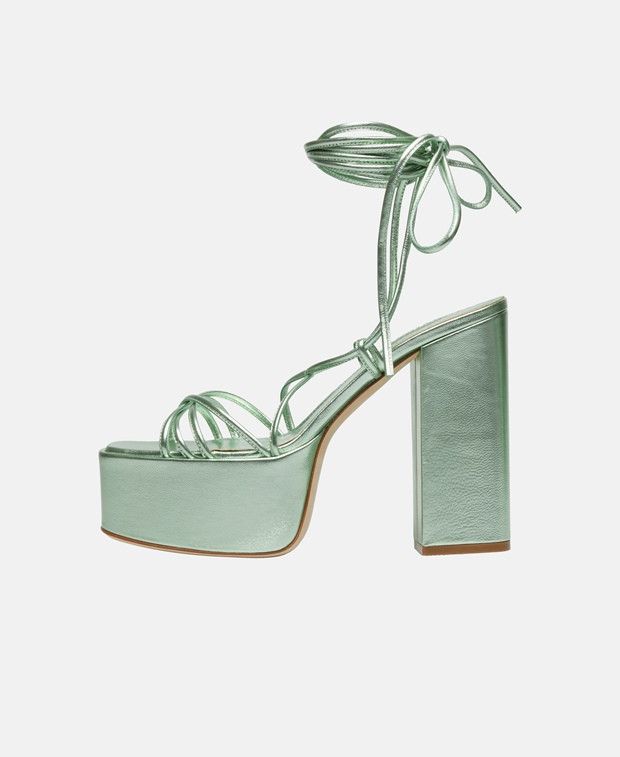 Paris Texas Sandals with calf lacing Size US 10 / IT 40 - 4 Thumbnail
