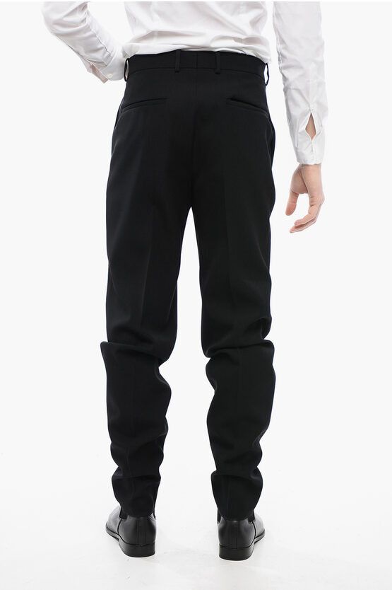 Jil Sander 4-Pocketed Virgin Wool Pants with Hidden Closure Size US 31 - 2 Thumbnail