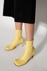 Bottega Veneta Block Heek Ankle Boots in yellow Size US 10 / IT 40 - 2 Thumbnail